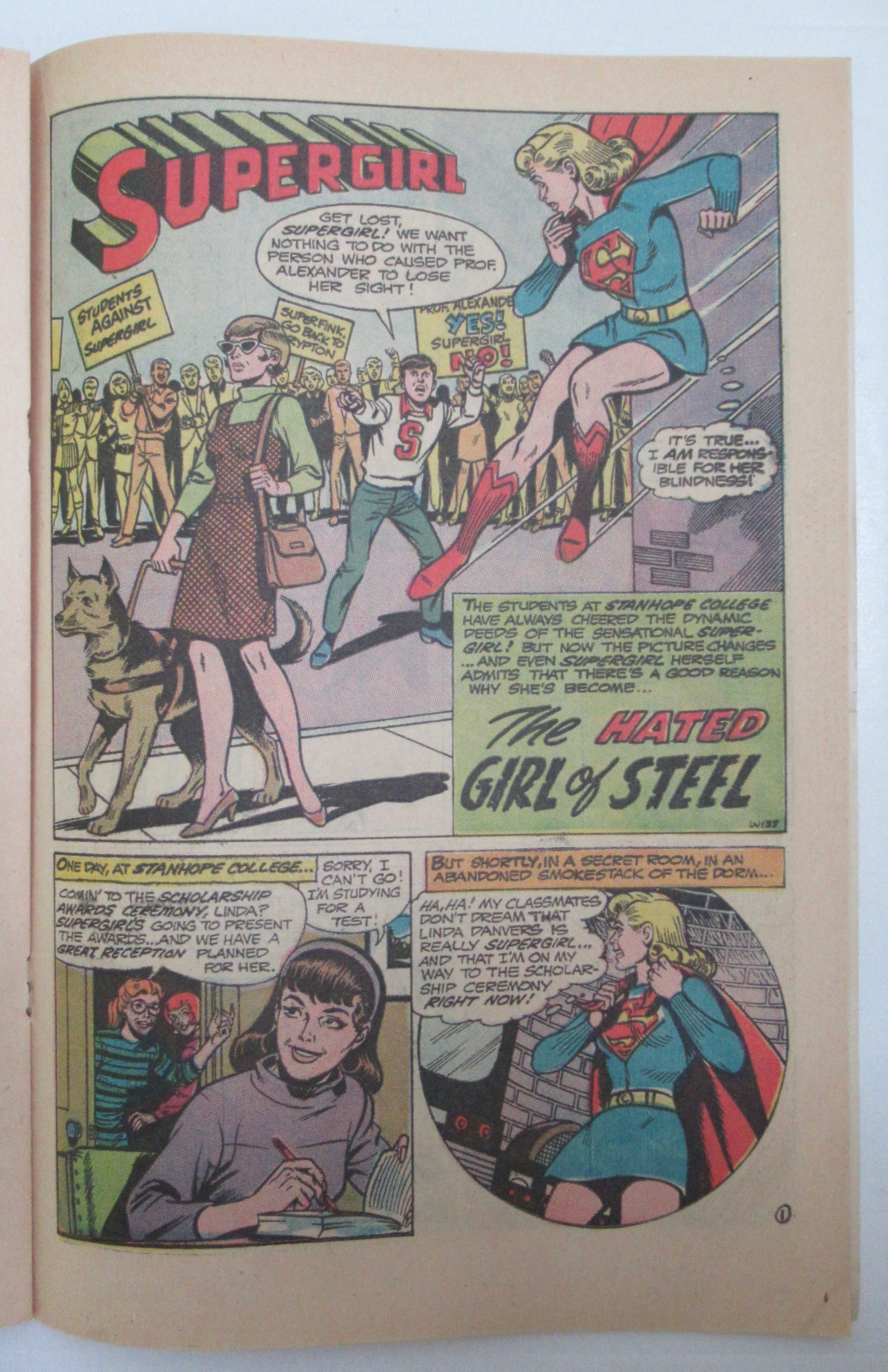 Action Comics #376 May 1969 Only Way To Kill Superman