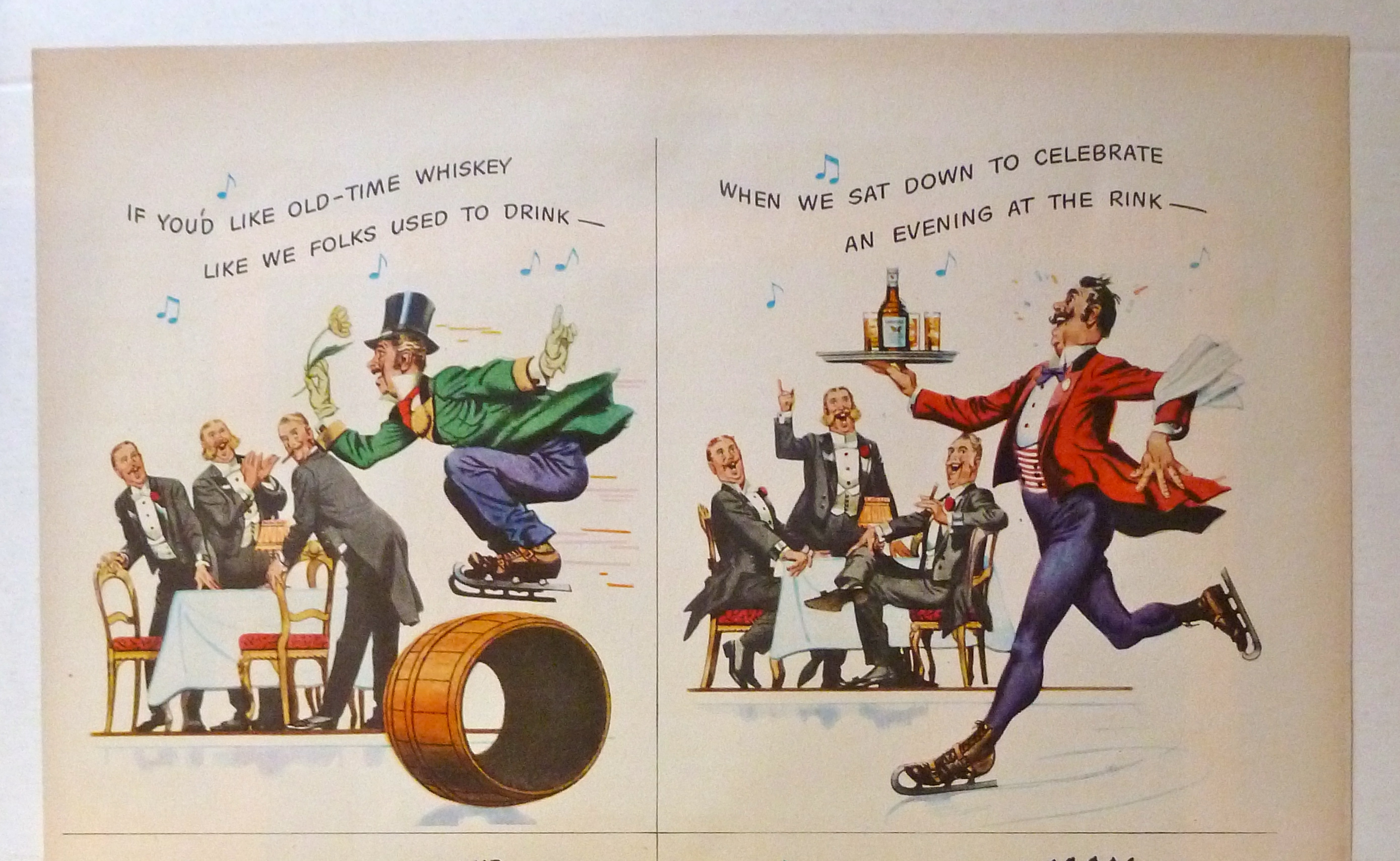 1950 Imperial Whiskey with Men Who Want Imperial