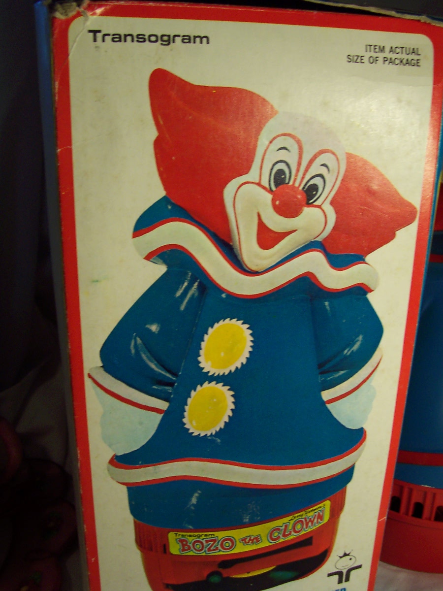 Bozo the Clown Record Phonograph Transogram