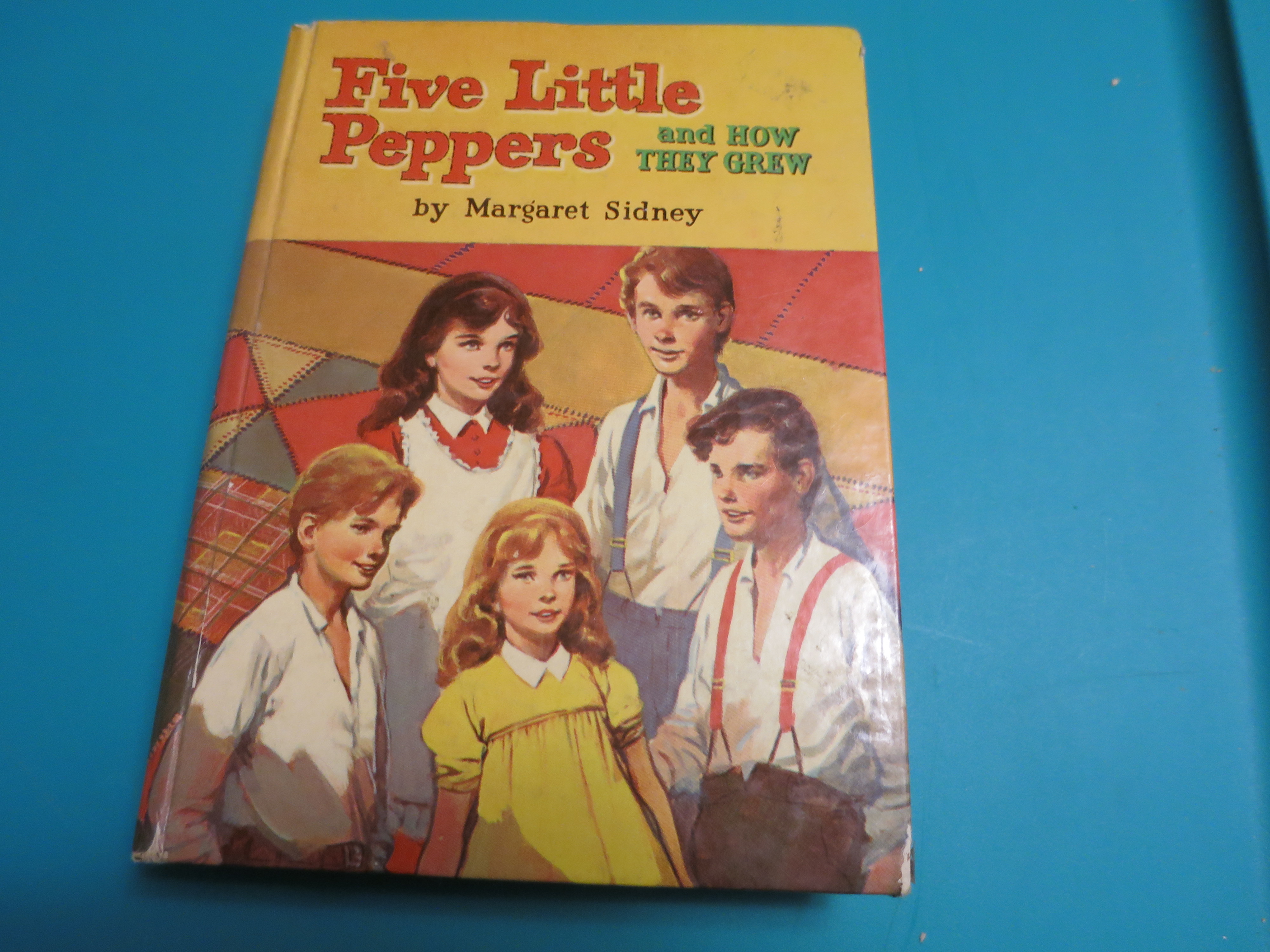 Five Little Peppers and how they grew Book Margaret Sidney 1965
