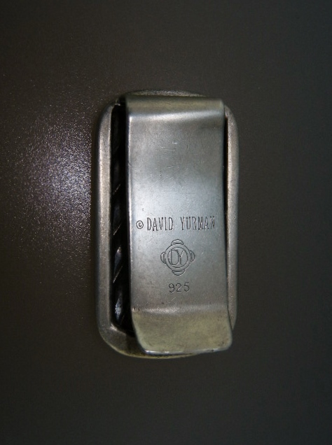 David Yurman Sterling Silver Money Clip