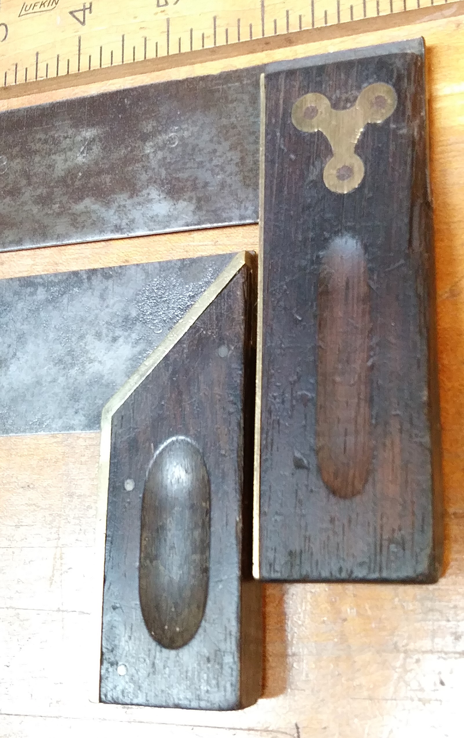 Stanley No. 2 Try Square & Another