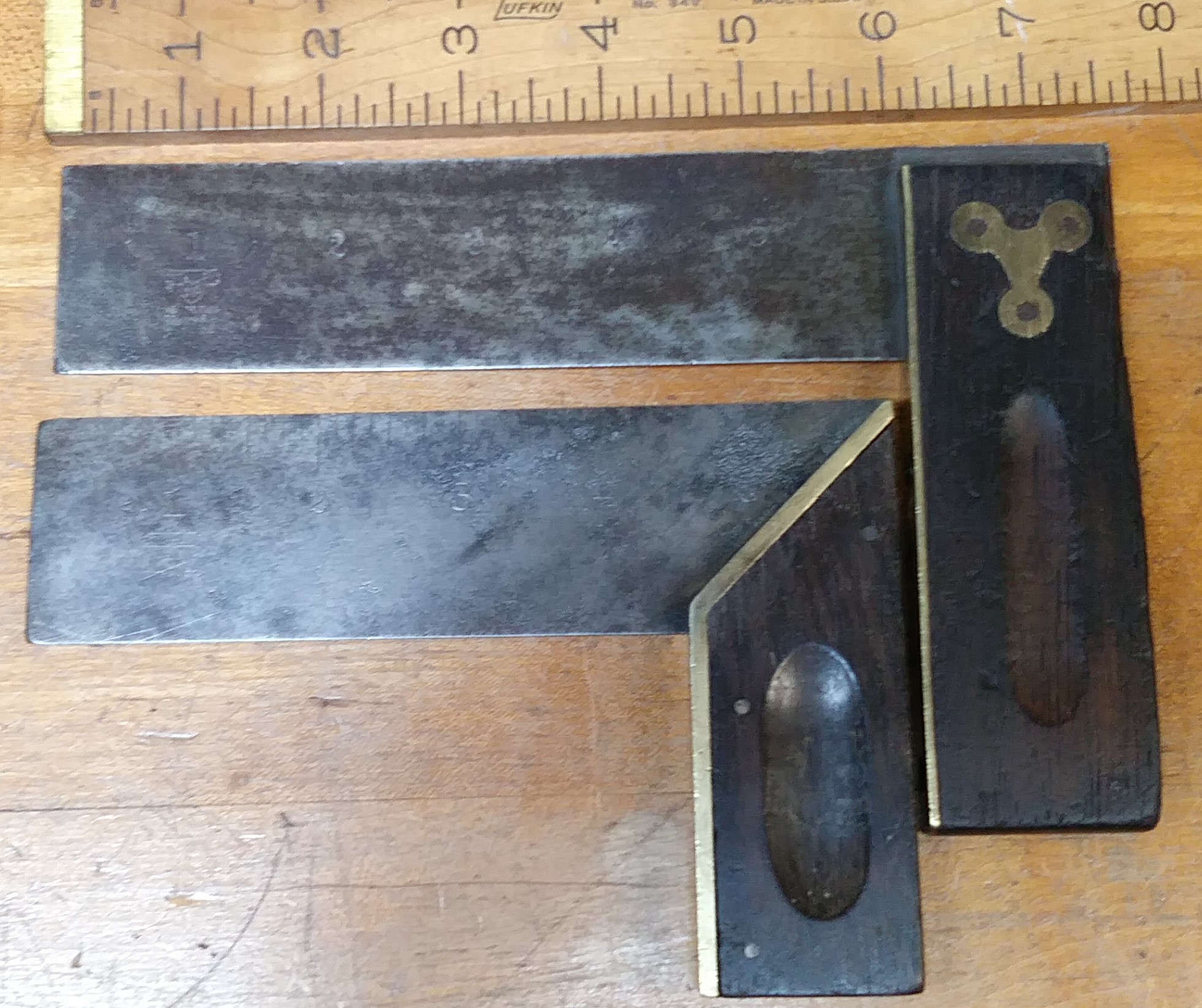Stanley No. 2 Try Square & Another