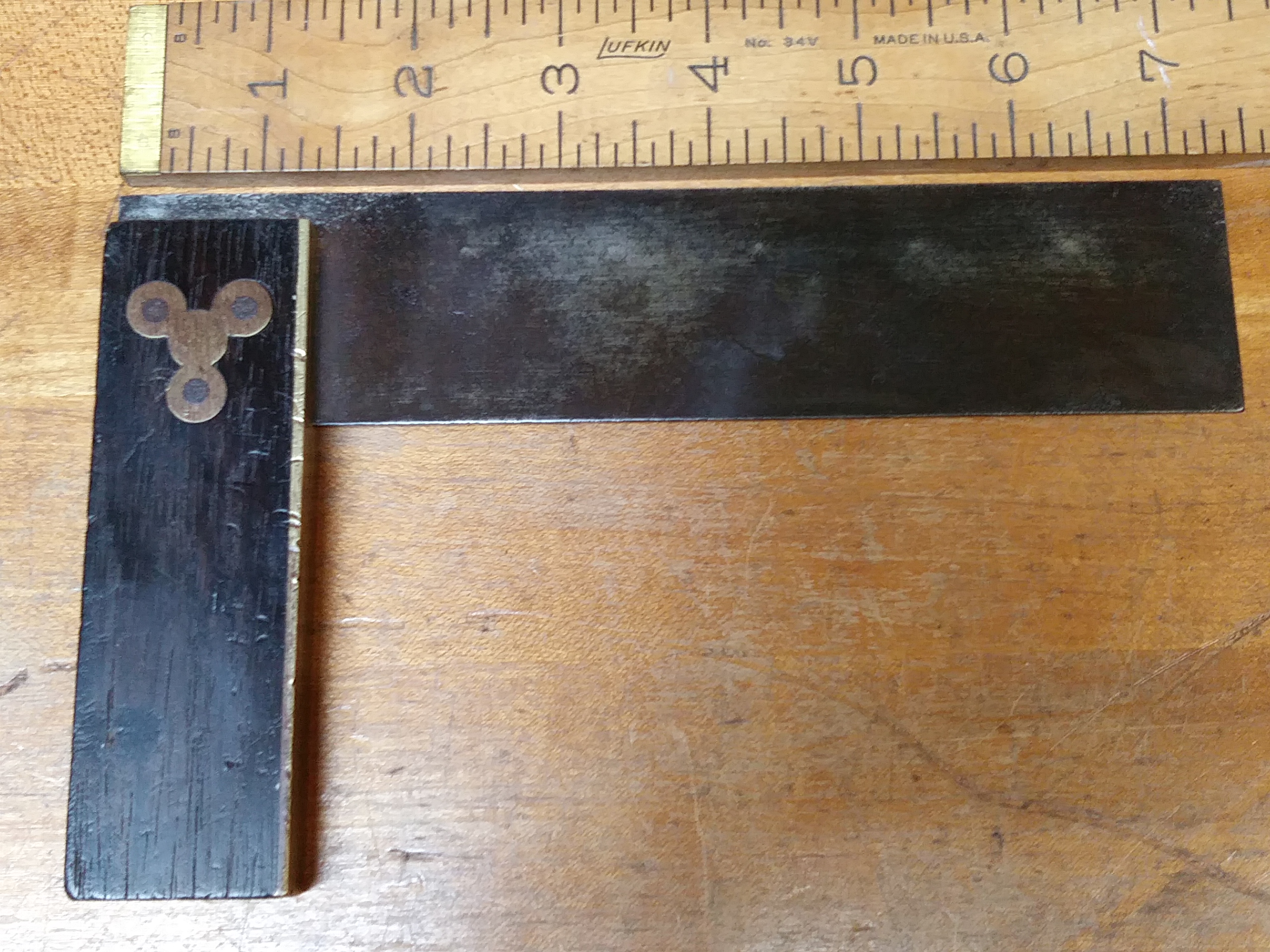 Stanley Square Rosewood/Brass