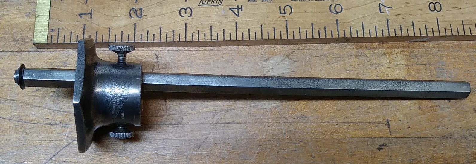 SHAPLEIGH Hardware Barrett Patent Double Marking Gauge