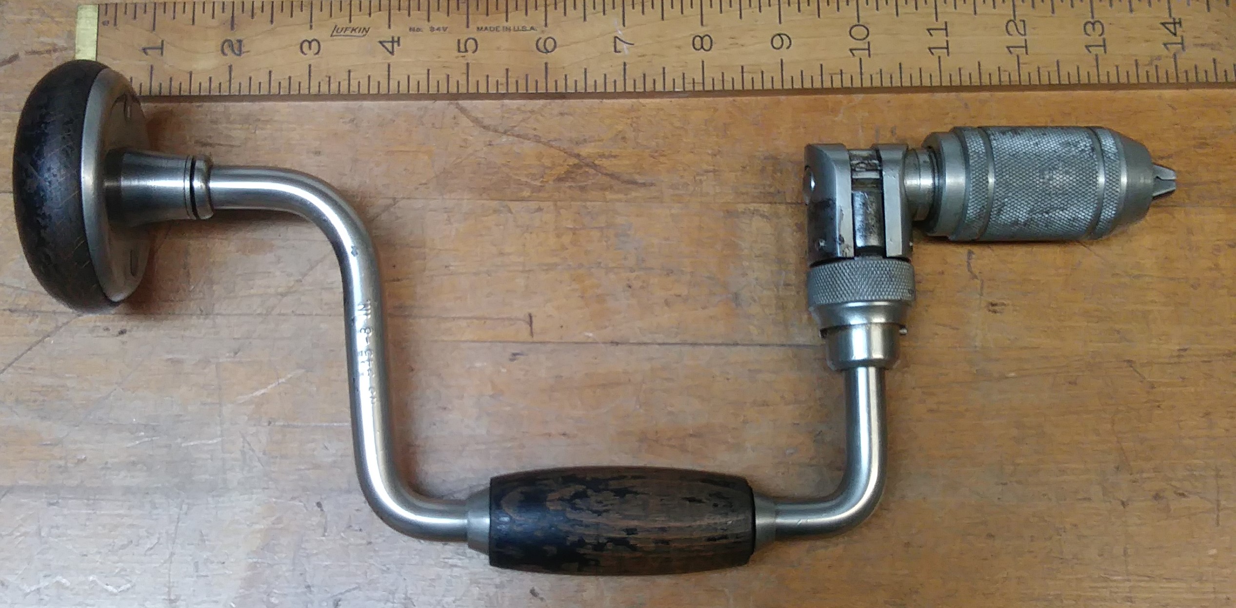 Stanley Carpenters Ratchet Brace 8 inch No. 945