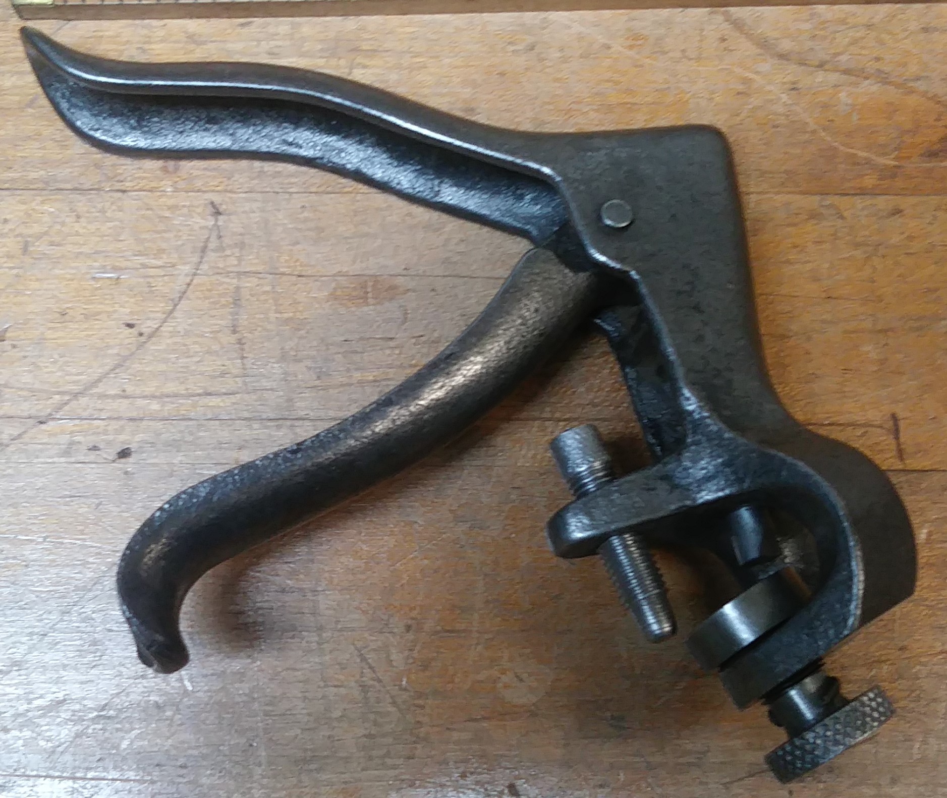 E. C. Stearns Saw Set Pliers Pistol Grip