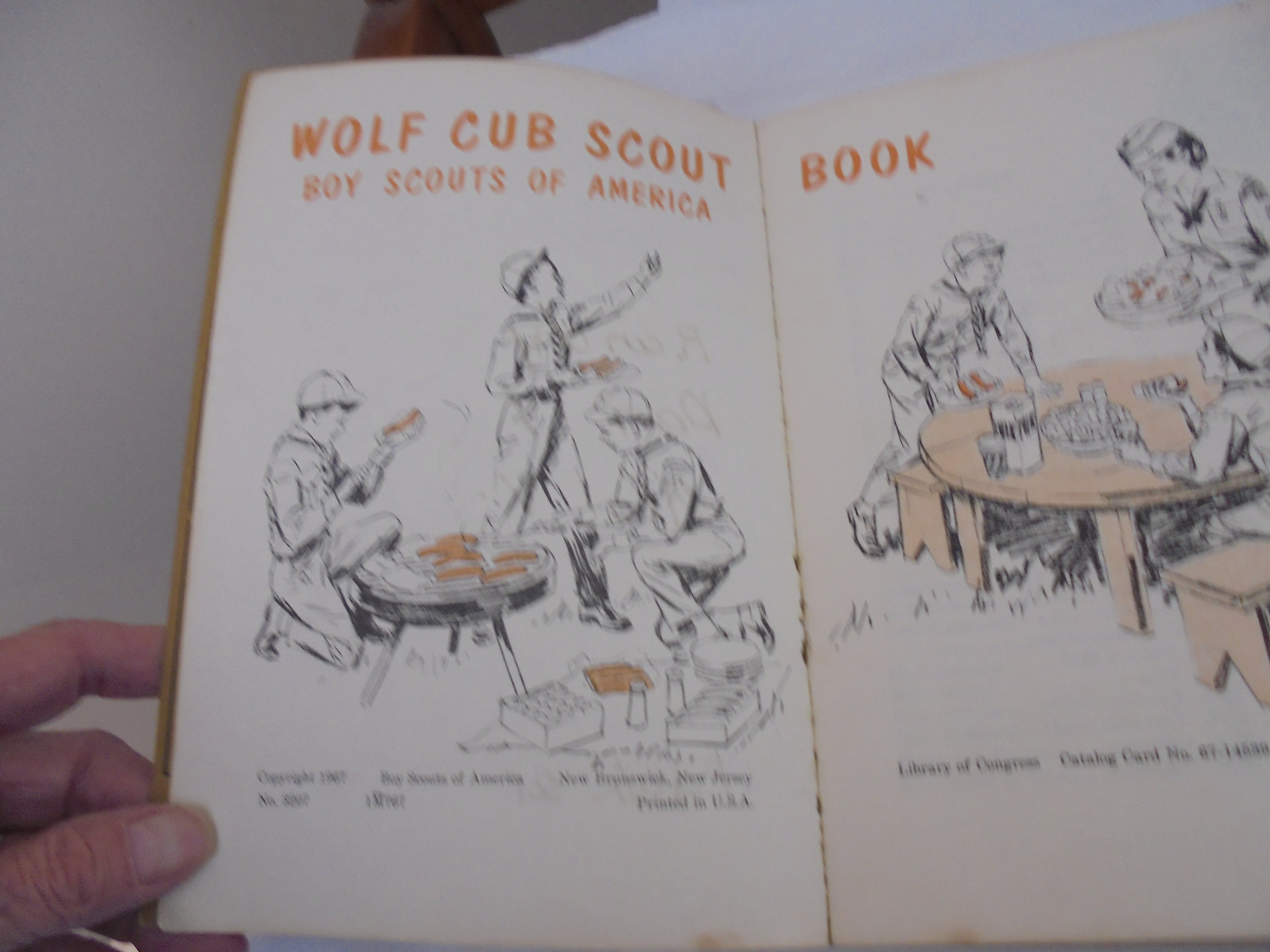 Wolf Cub Scout Book, 1967