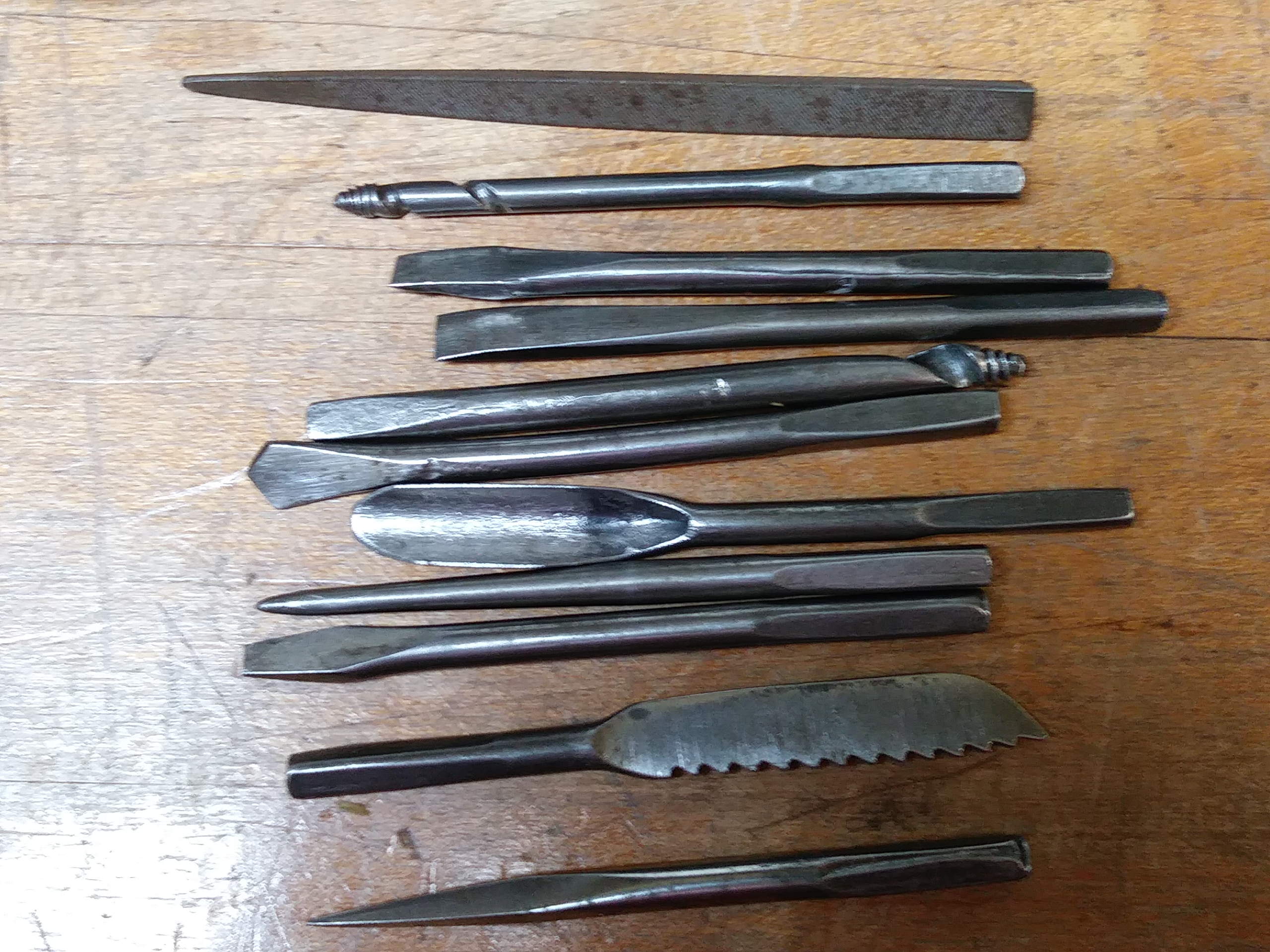 Millers Falls Tool handle Pat 1868 w/Various Bit