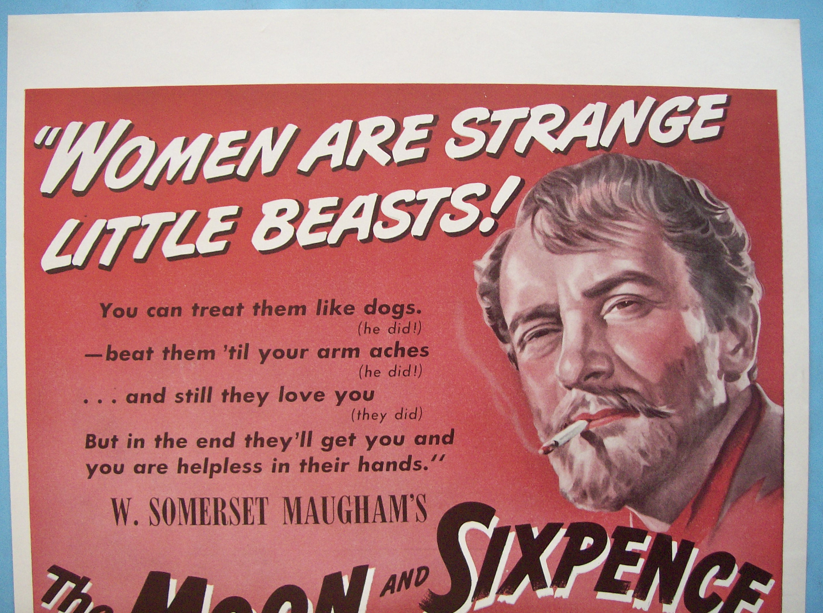 Vintage Ad: 1942 The Moon And Sixpence
