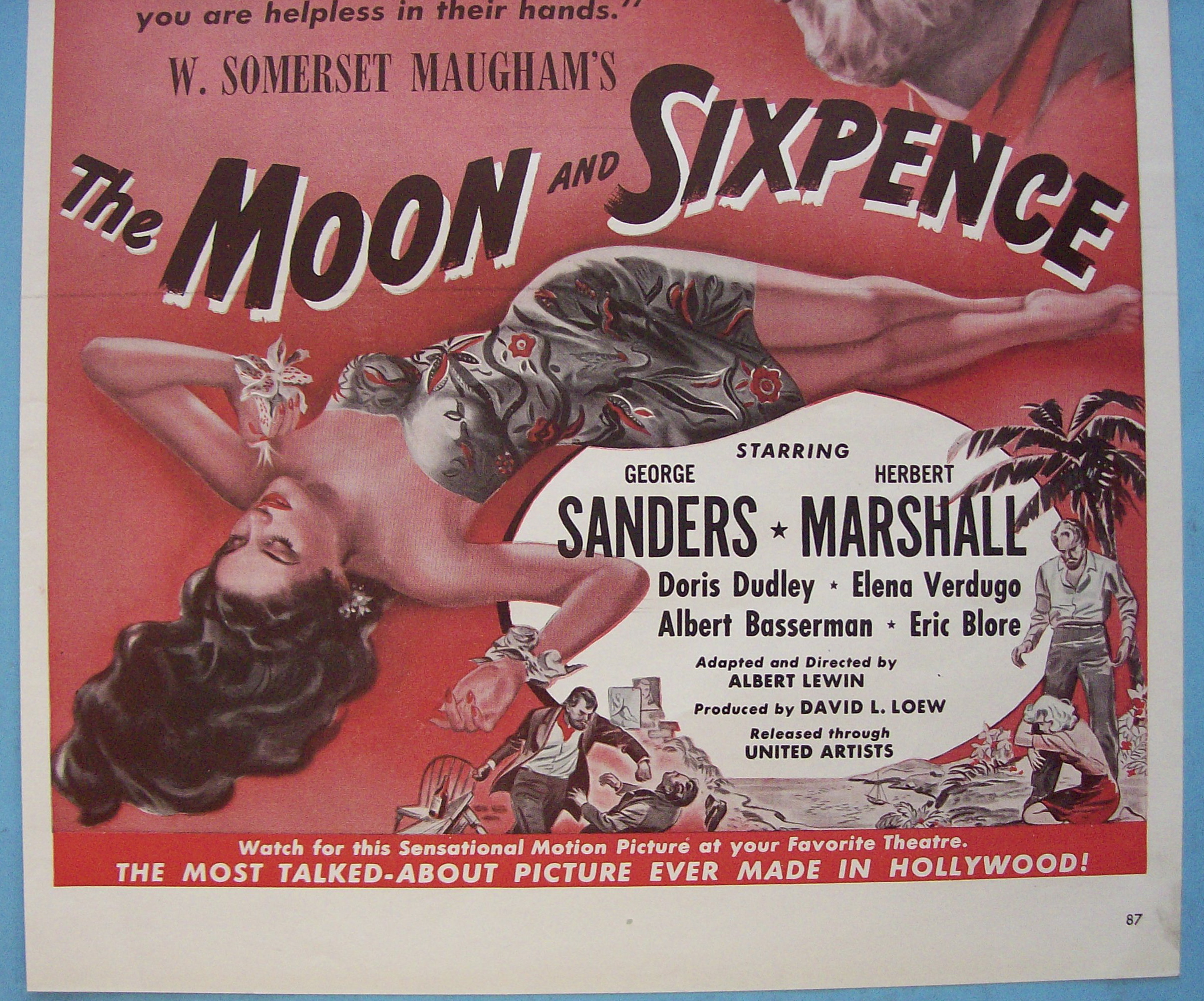Vintage Ad: 1942 The Moon And Sixpence