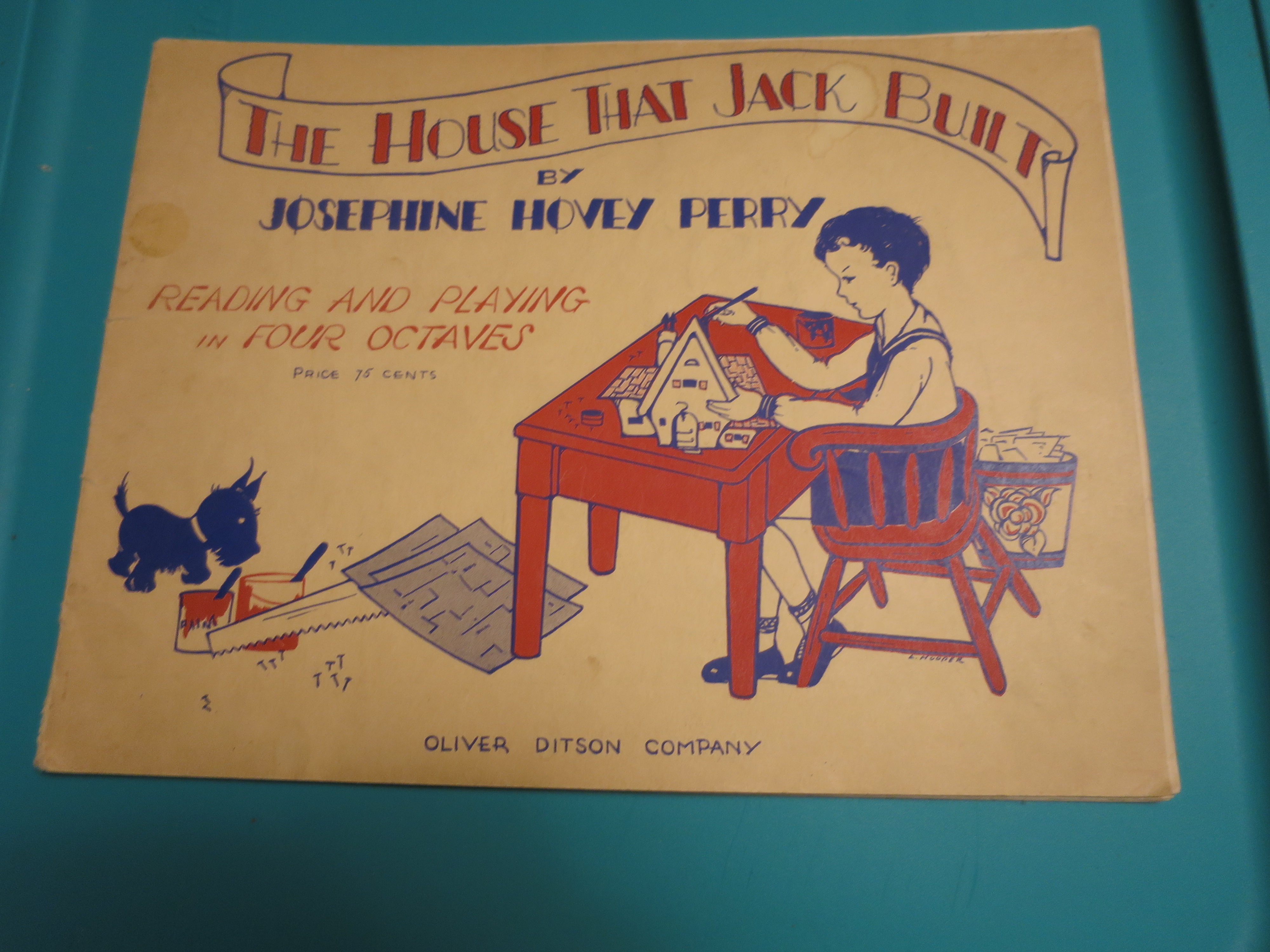The house that Jack Built Book by Josephine Hovey Perry 1938