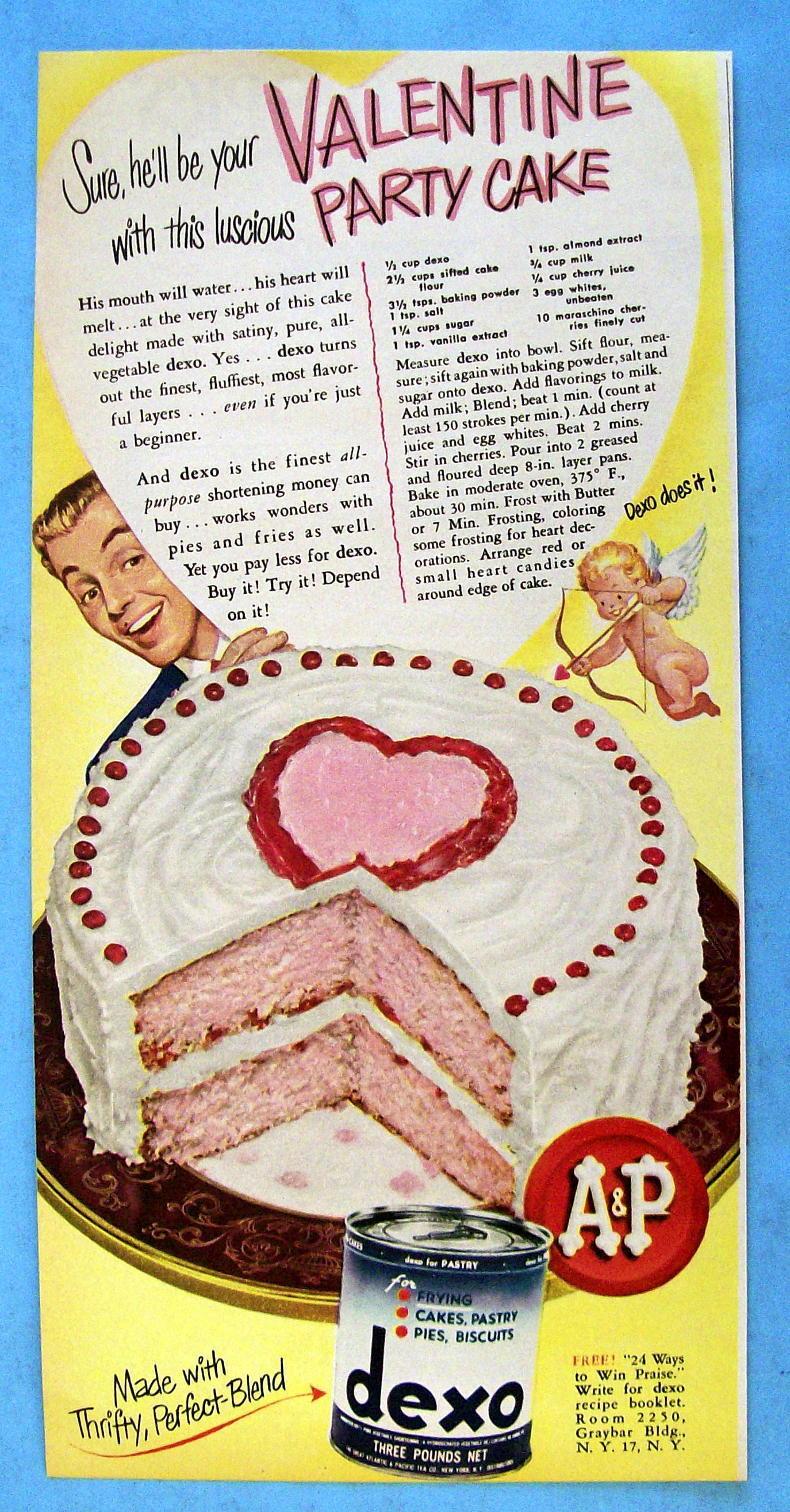 Vintage Ad: 1951 Dexo