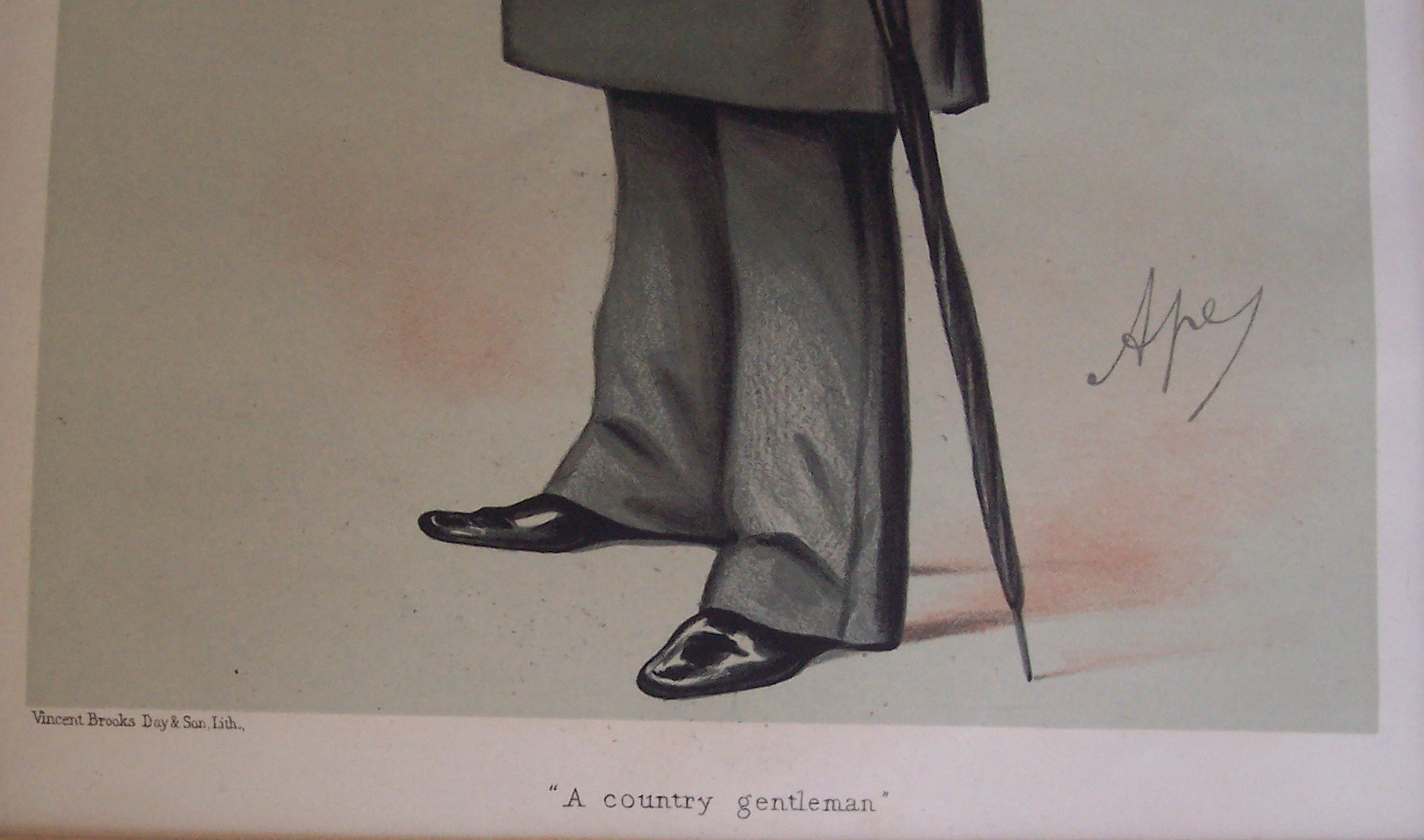 1875 Vanity Fair Print Sir Henry Josias Stracey Bart