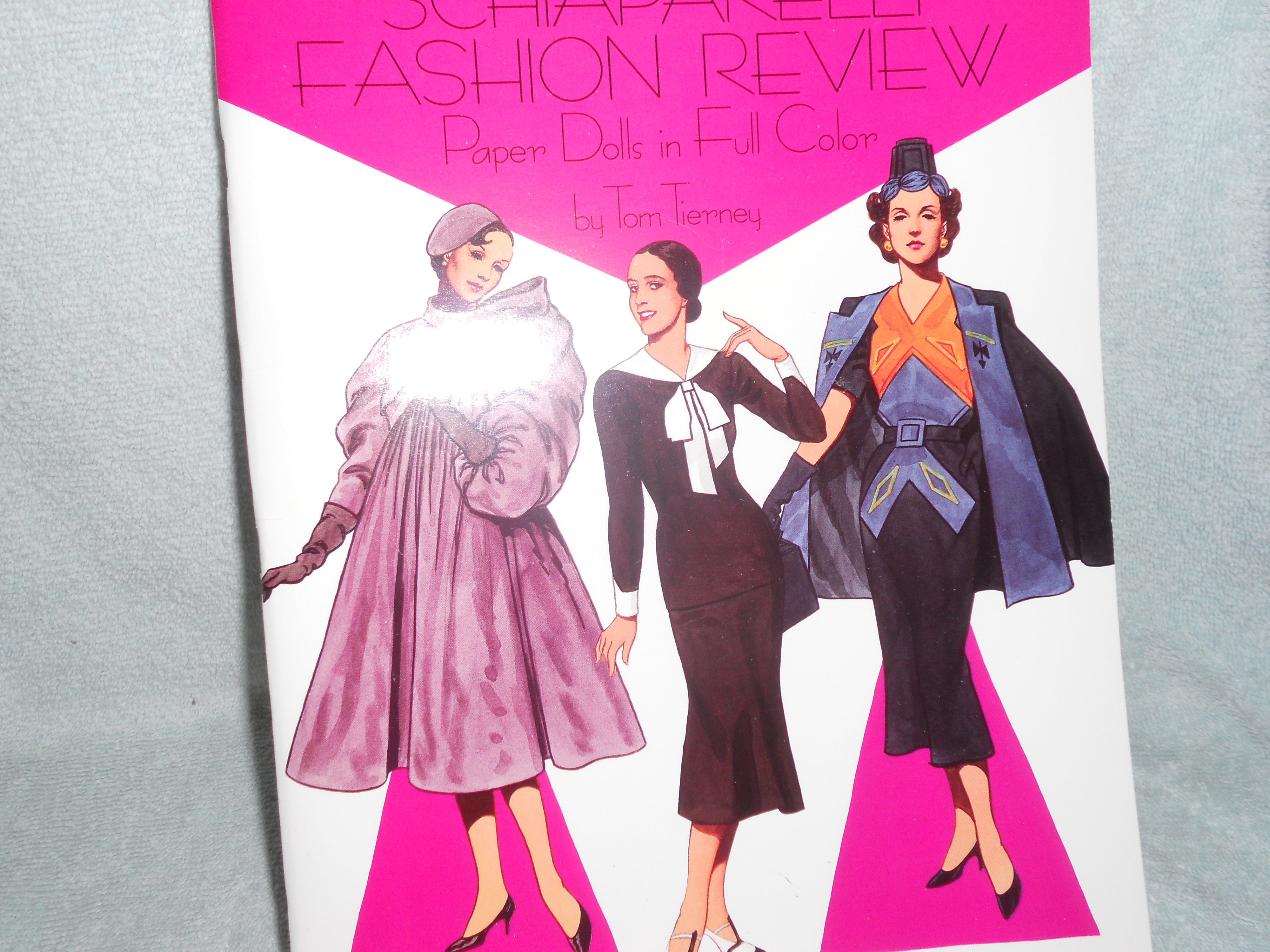Schiaparelli Fashion Review Paper Dolls 1988