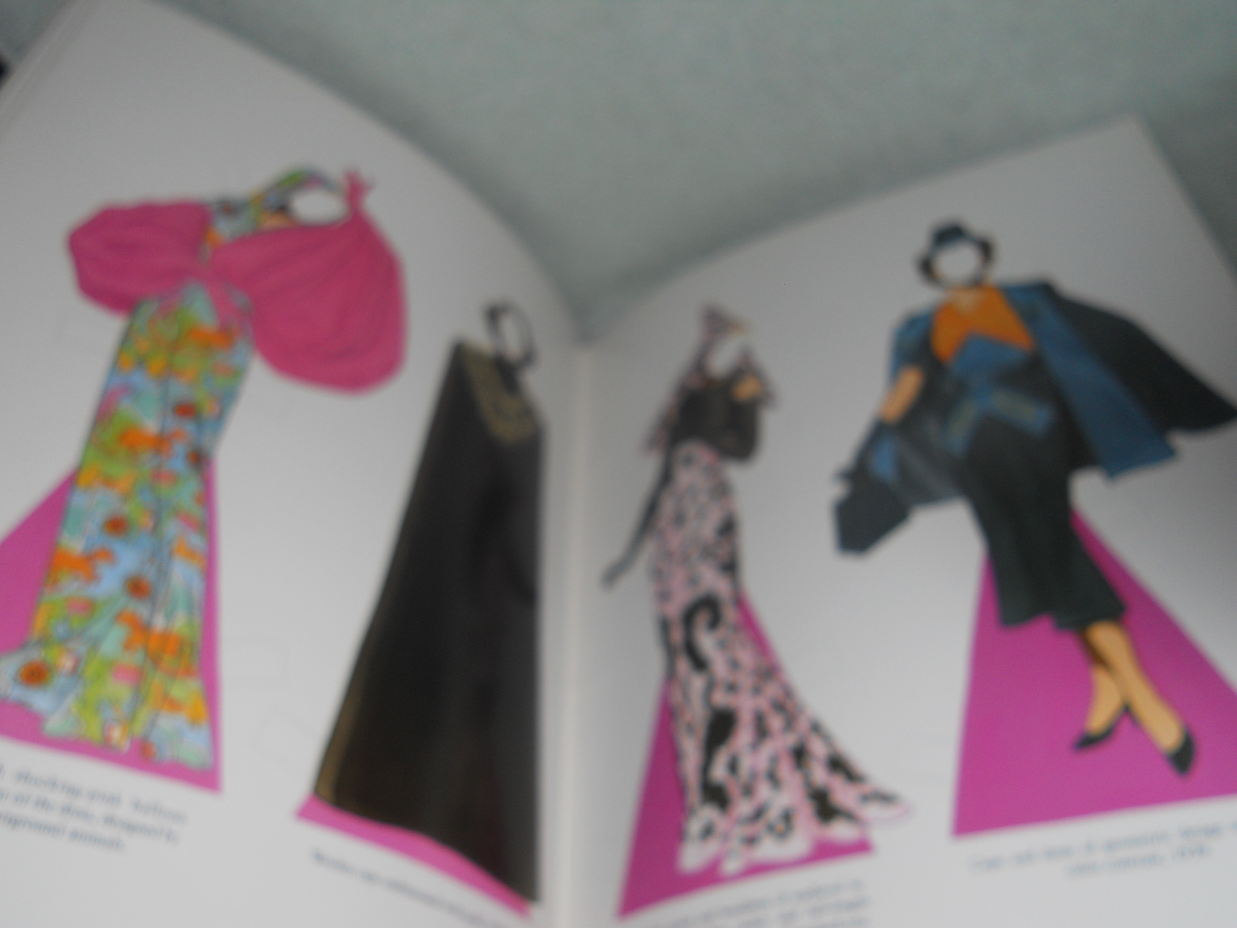 Schiaparelli Fashion Review Paper Dolls 1988