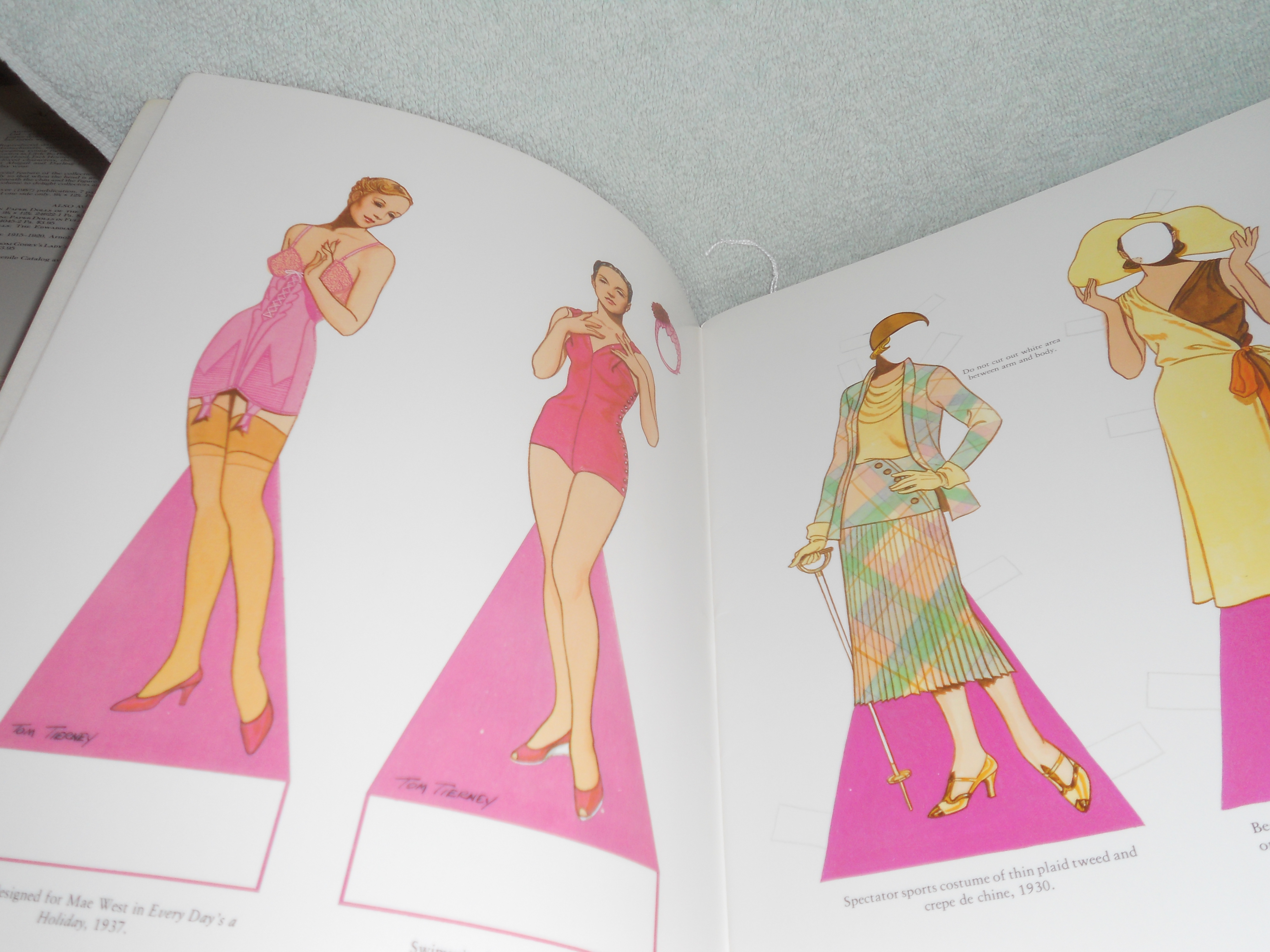 Schiaparelli Fashion Review Paper Dolls 1988