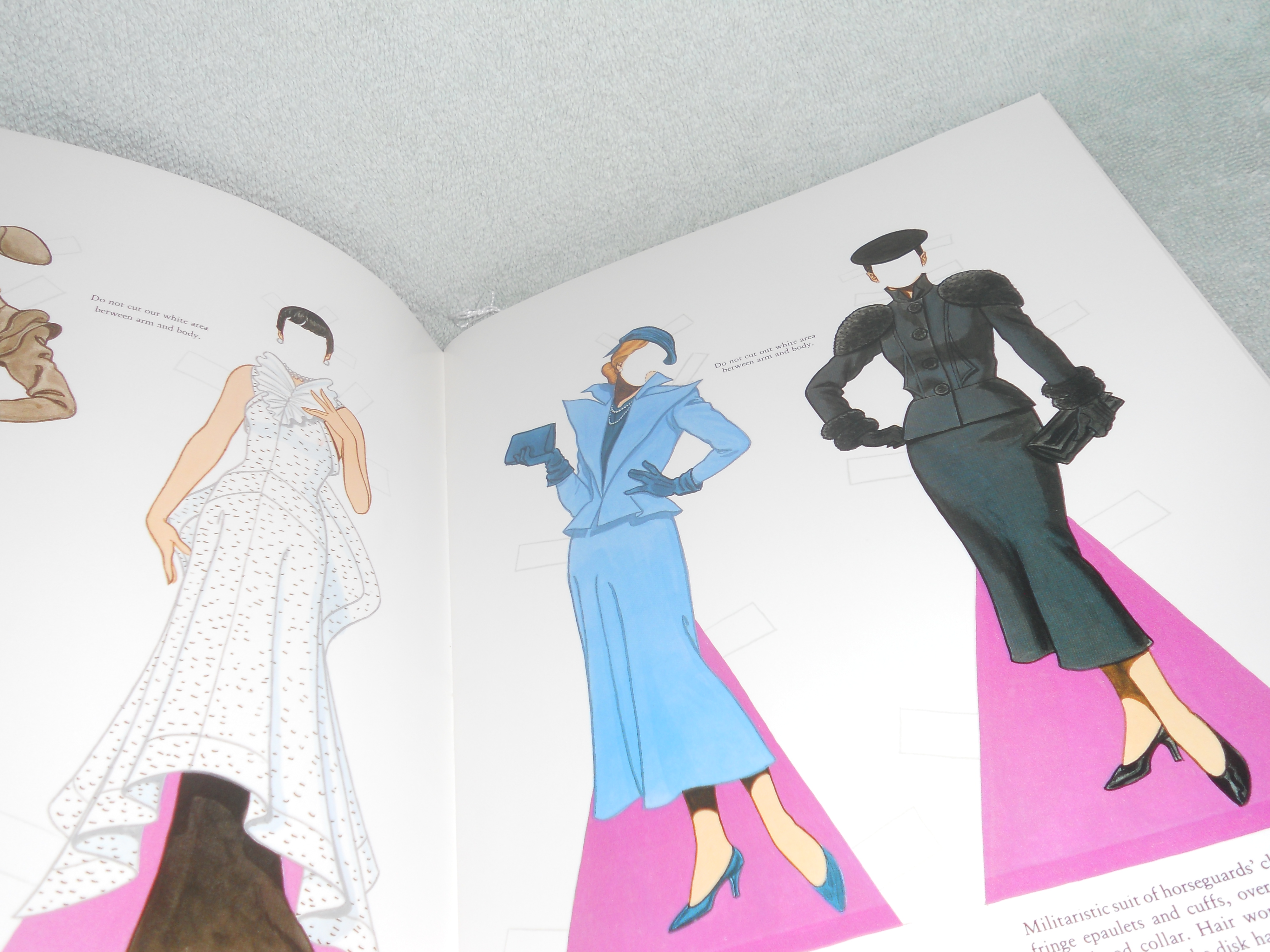 Schiaparelli Fashion Review Paper Dolls 1988