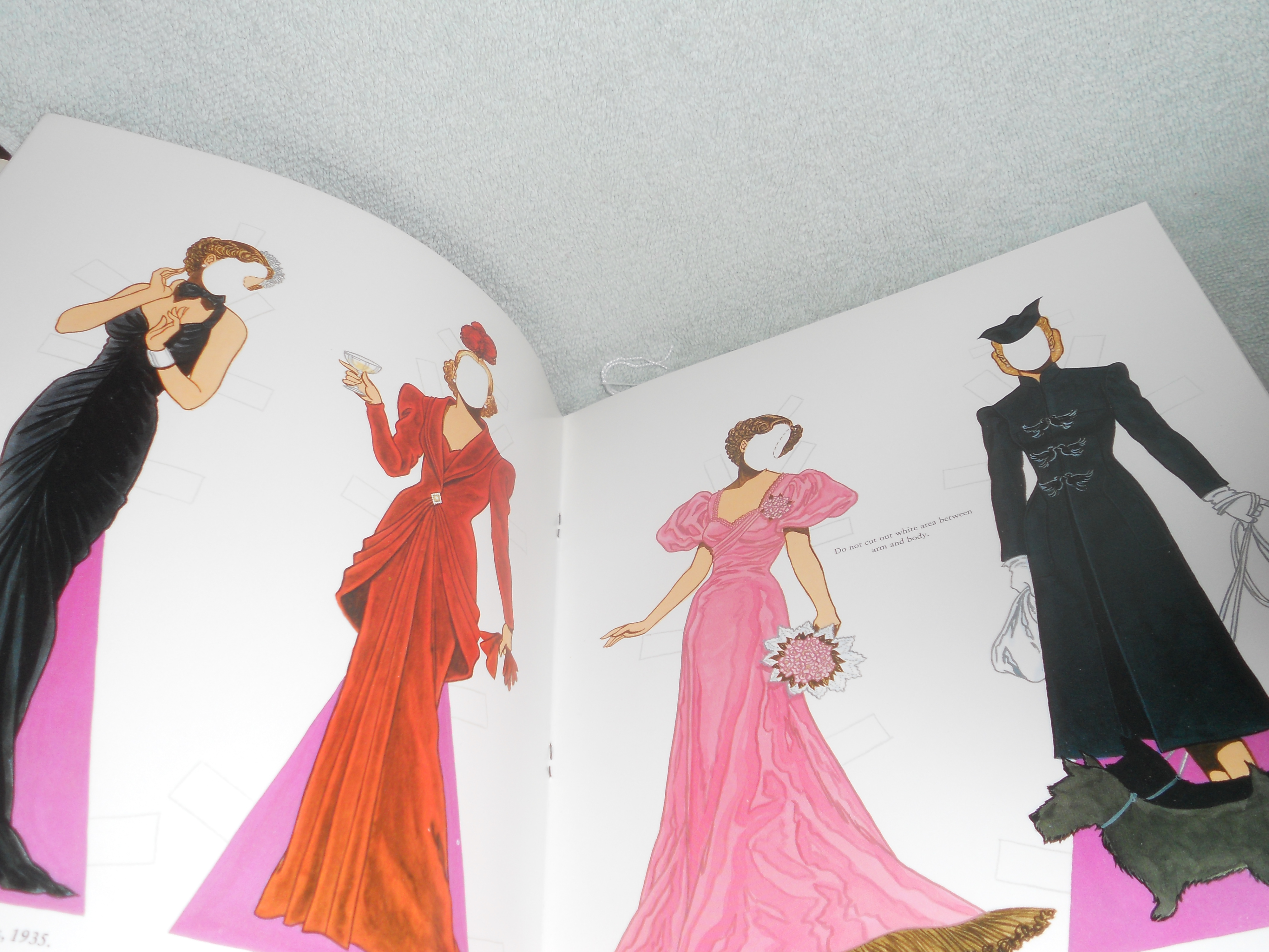 Schiaparelli Fashion Review Paper Dolls 1988