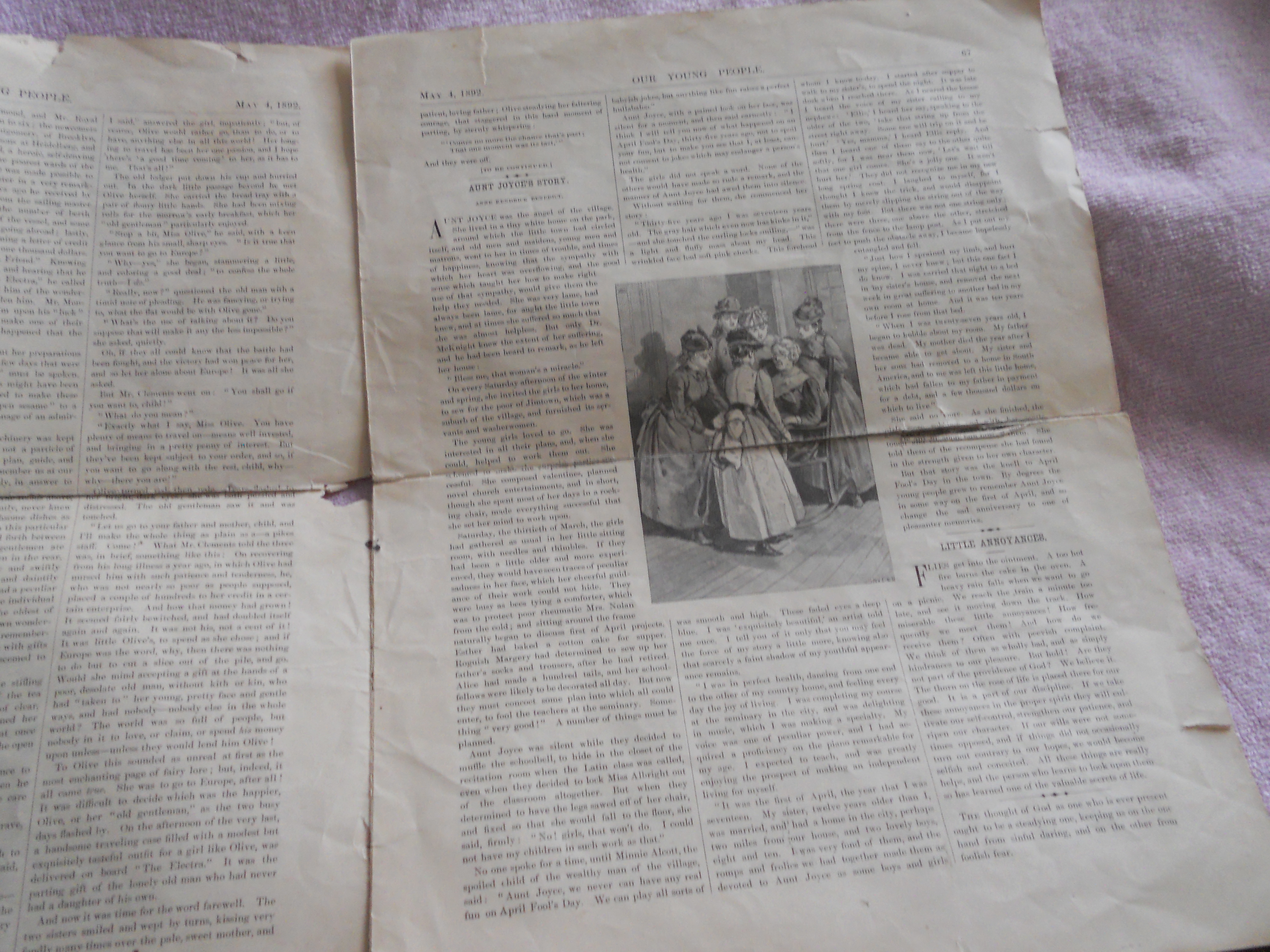 Our Young People Paper, 1892