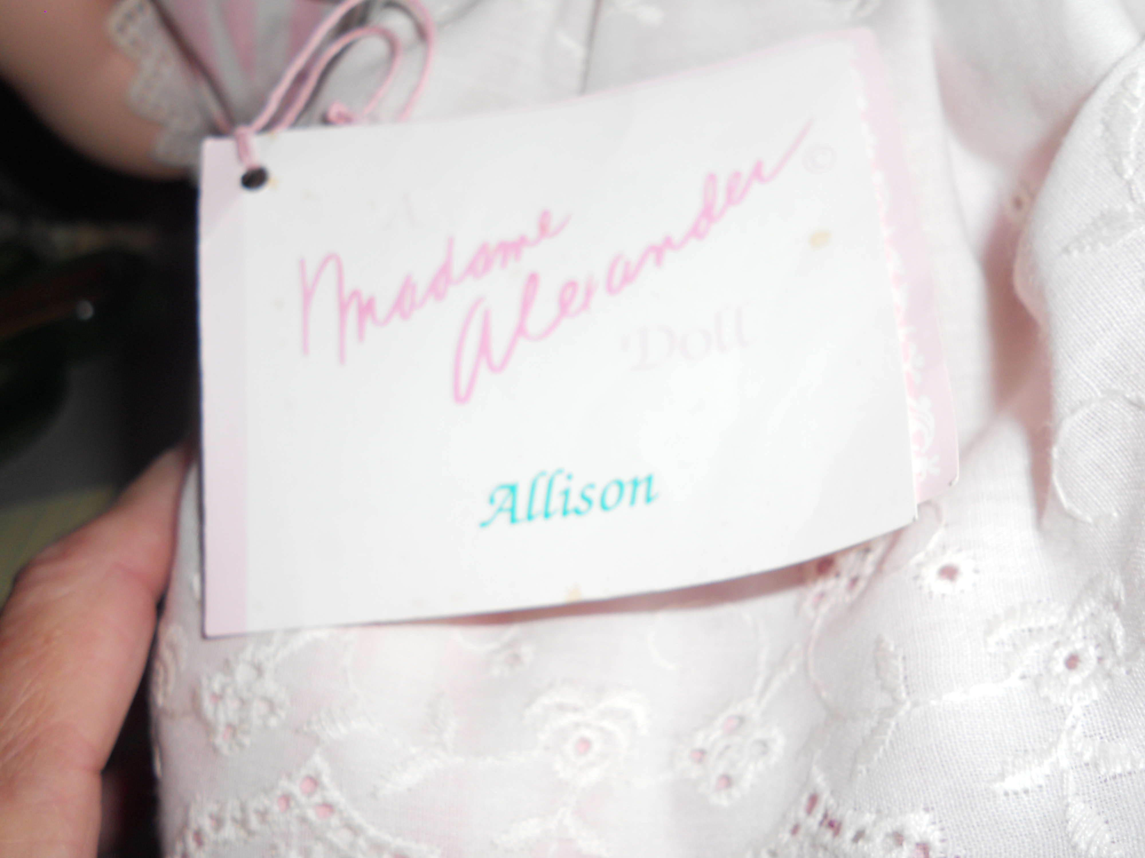 Allison Madame Alexander Baby Doll Crier 19 inch