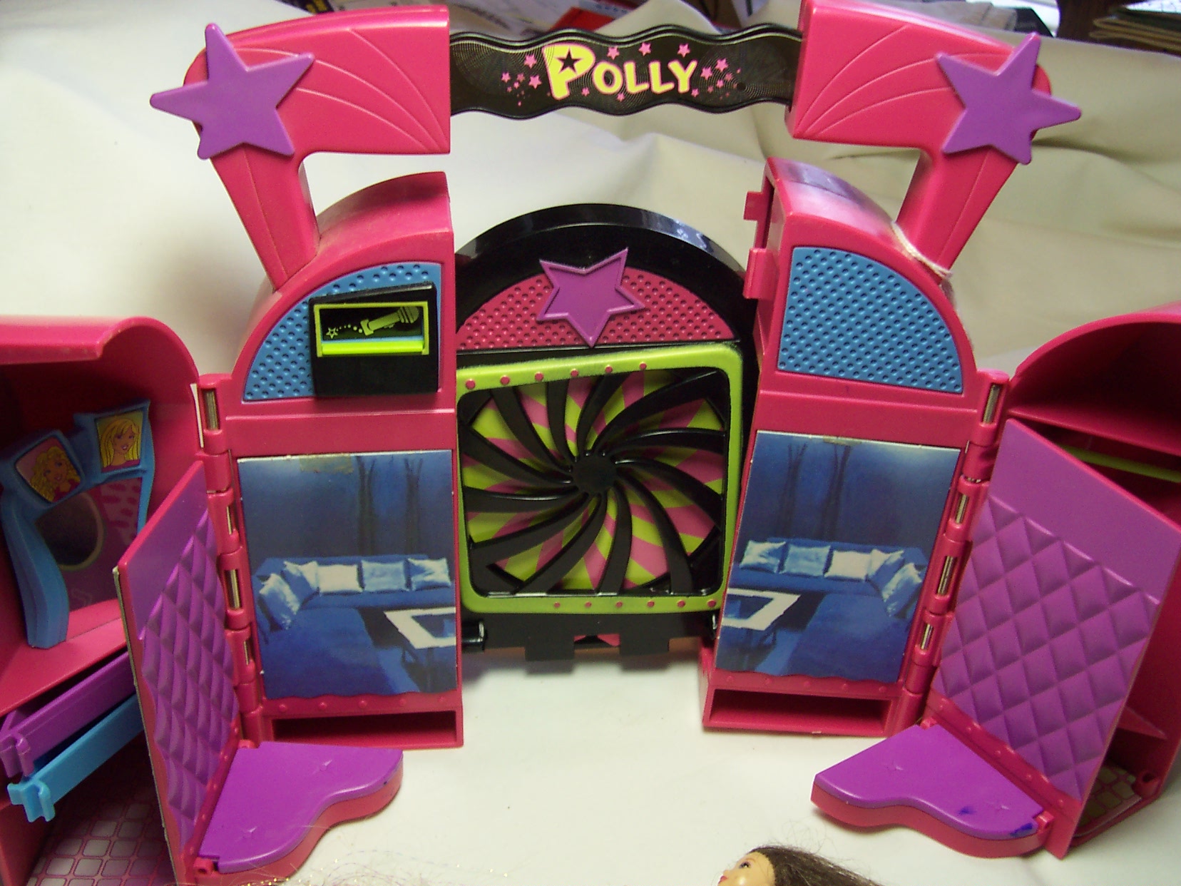 Polly Pocket Doll Night Club 2 dolls Mattel