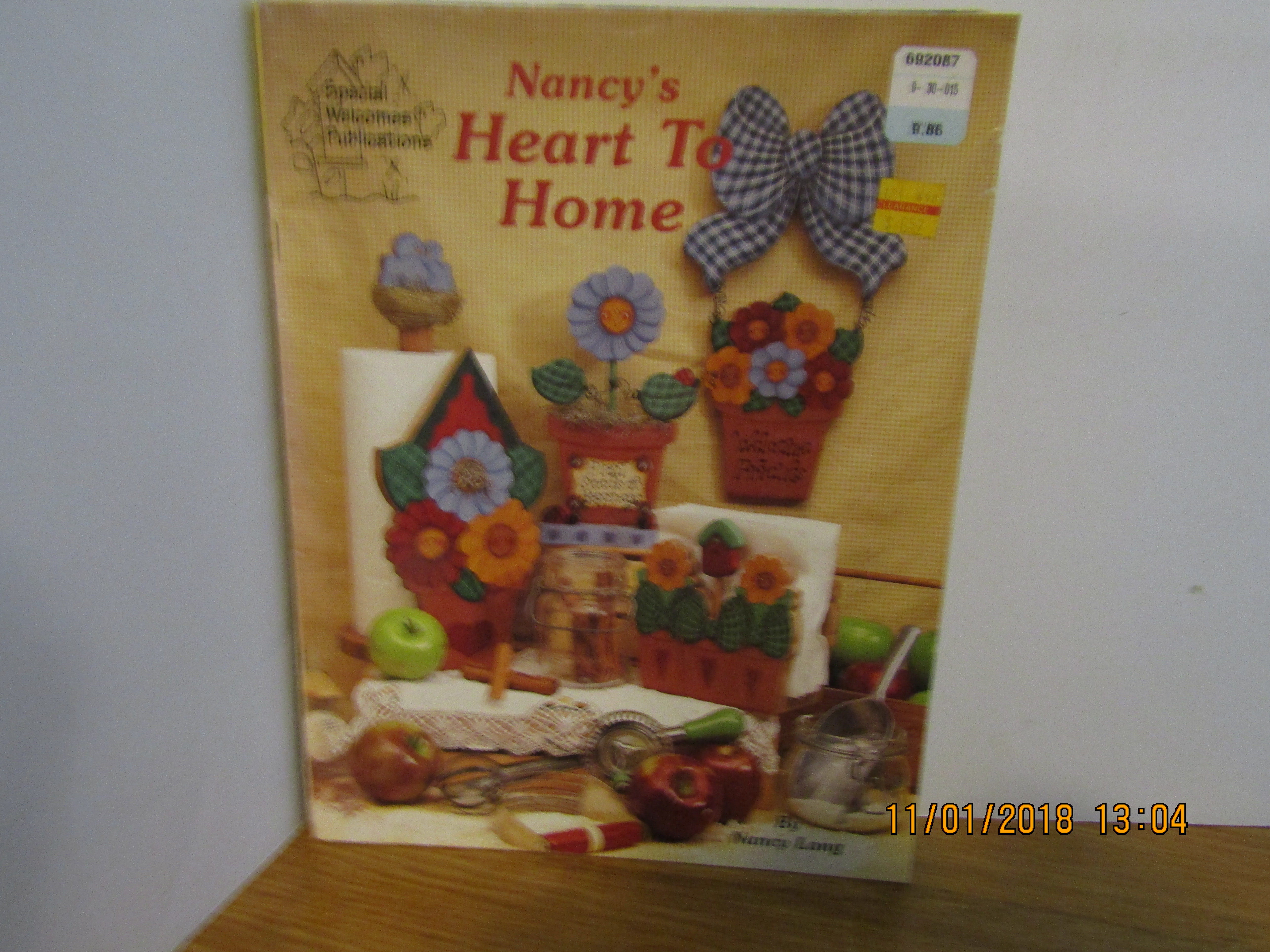 Special Welcome Painting Book Nancy's Heart To Home #1