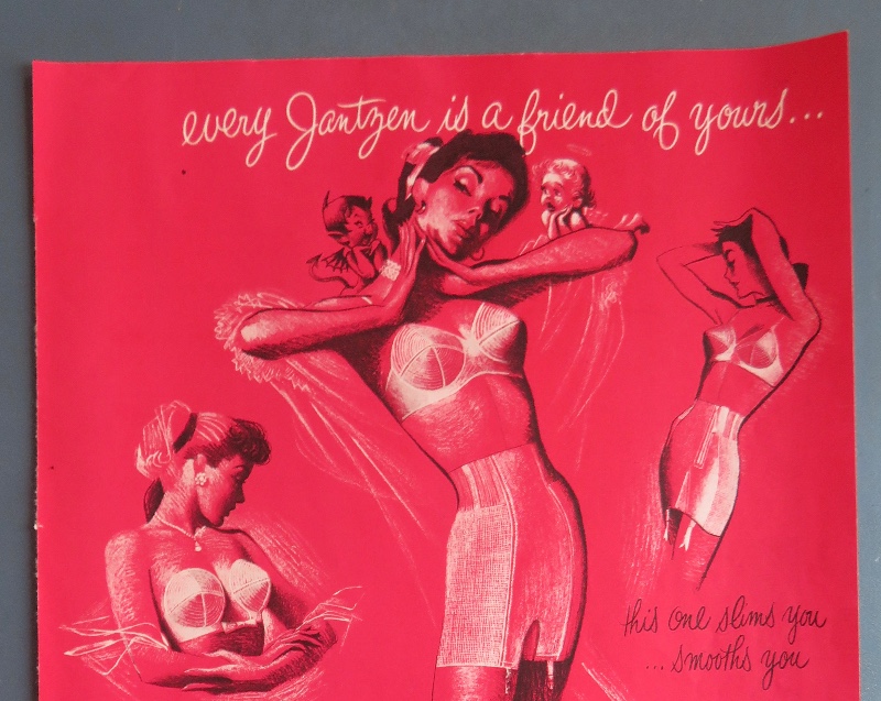 1951 Jantzen Figuremakers with Lovely Woman