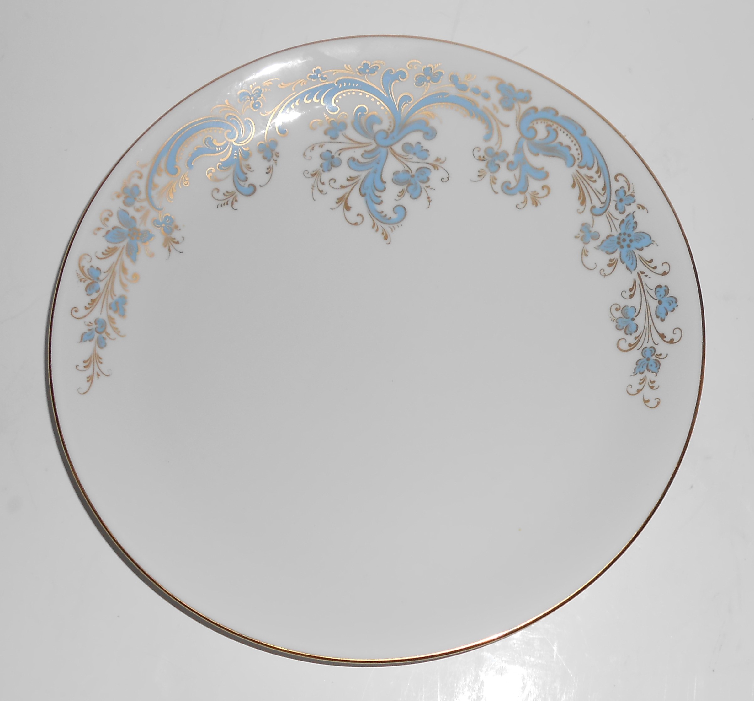 Porsgrund China Porcelain Seljord w/Gold Salad Plate