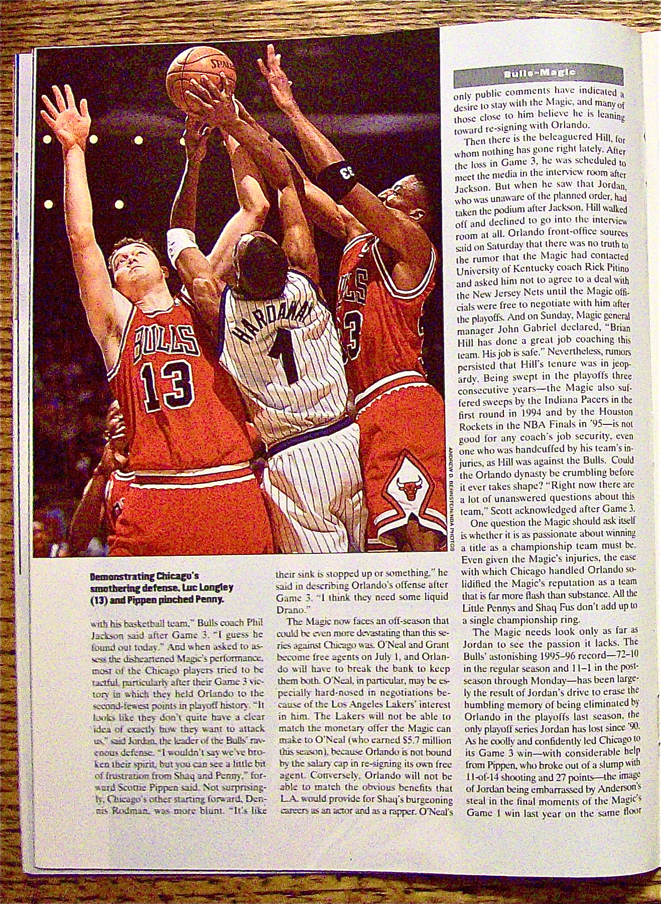 Sports Illustrated Magazine-June 3, 1996-Michael Jordan