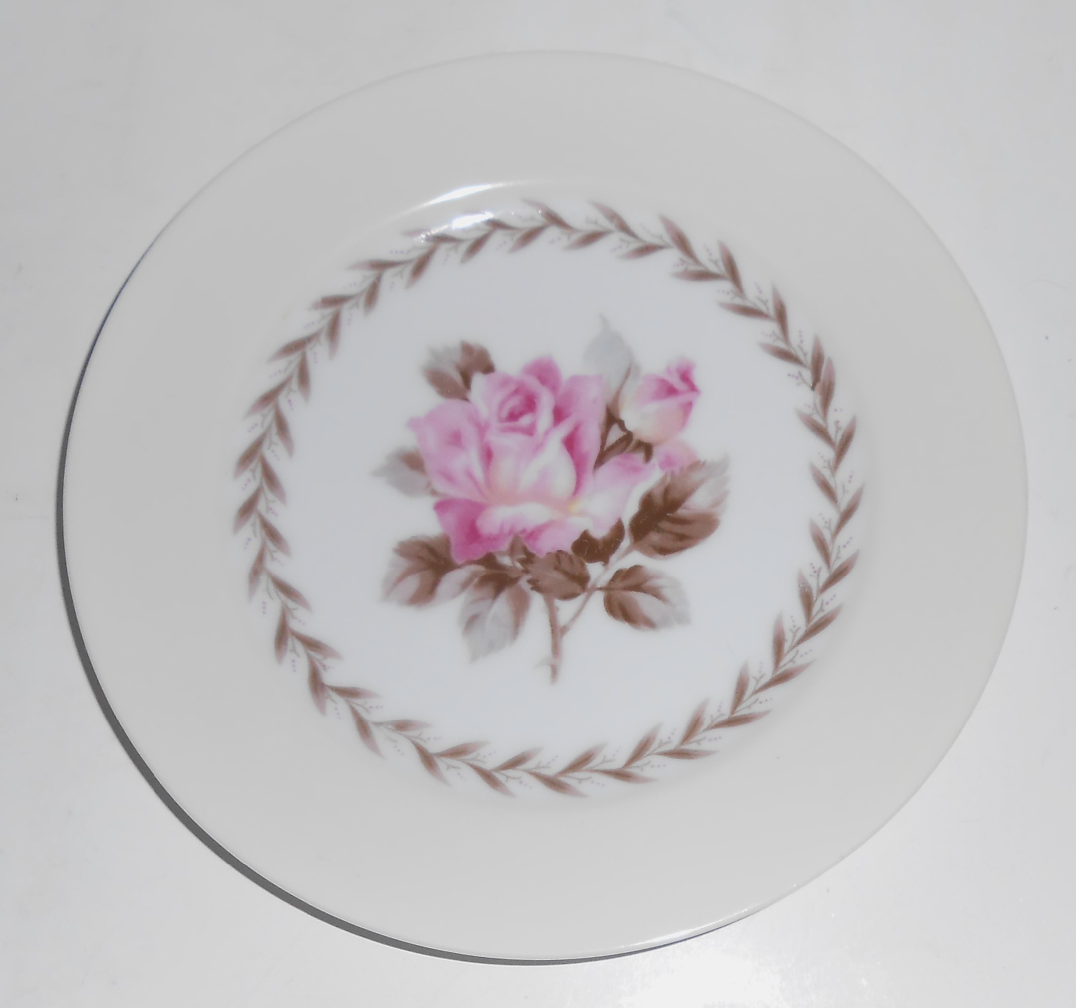 Noritake China Porcelain Rosemont N1349 Bread Plate