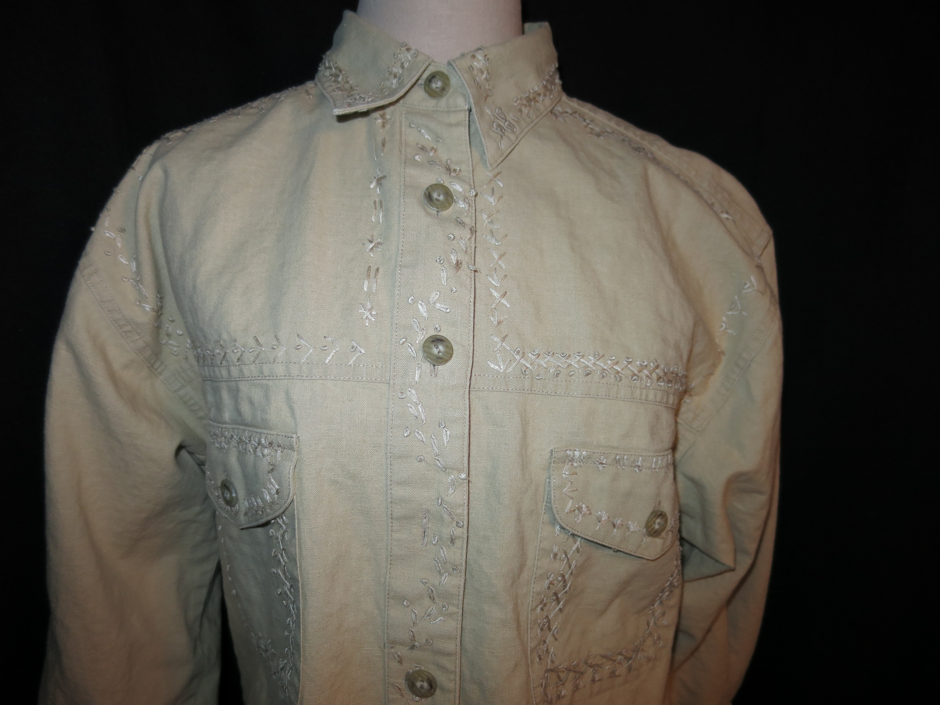 Cambridge Country Store Dry Goods Cowboy Denim Top