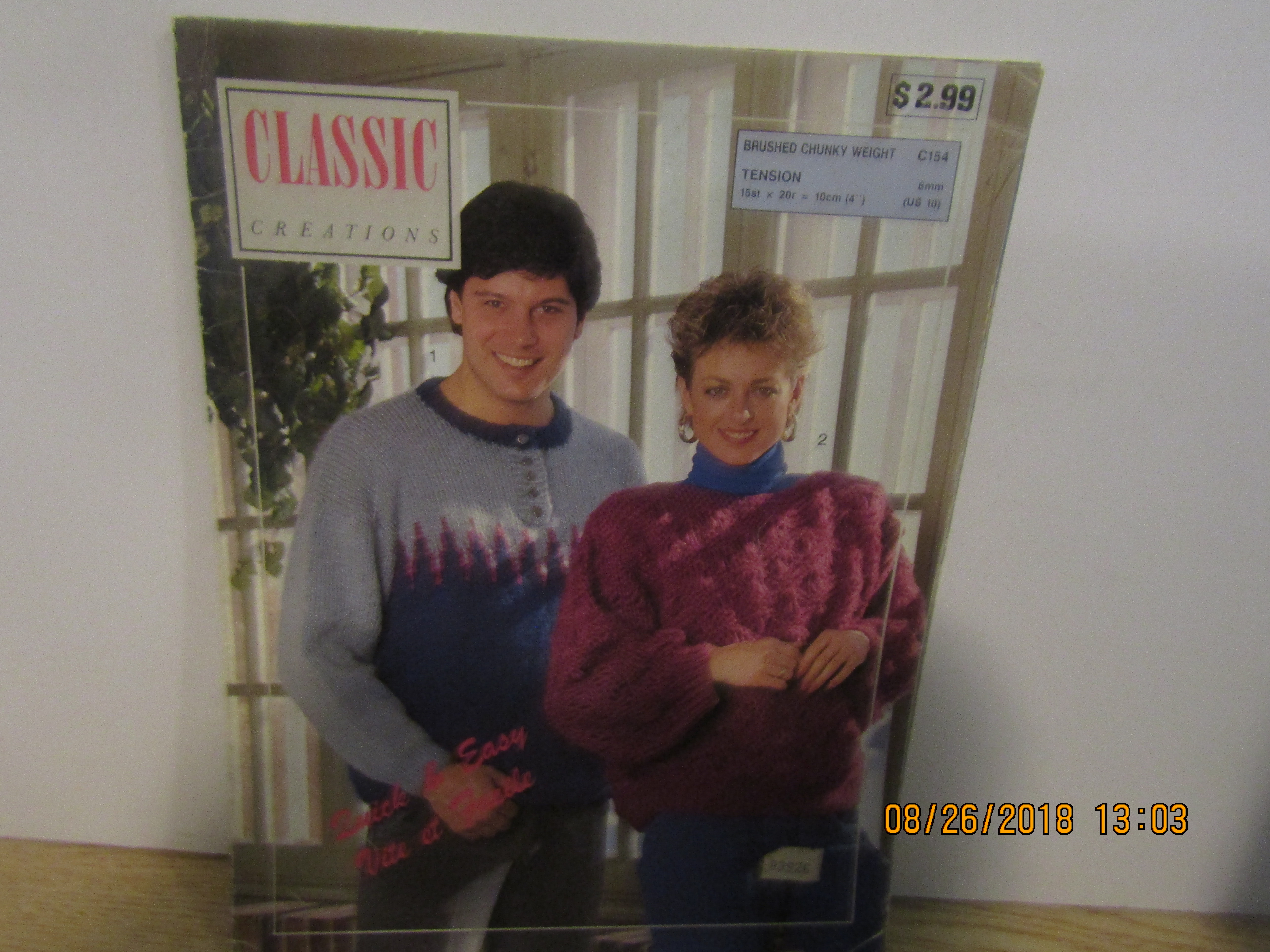 Classic Creations Casual Adult Quick & Easy #154