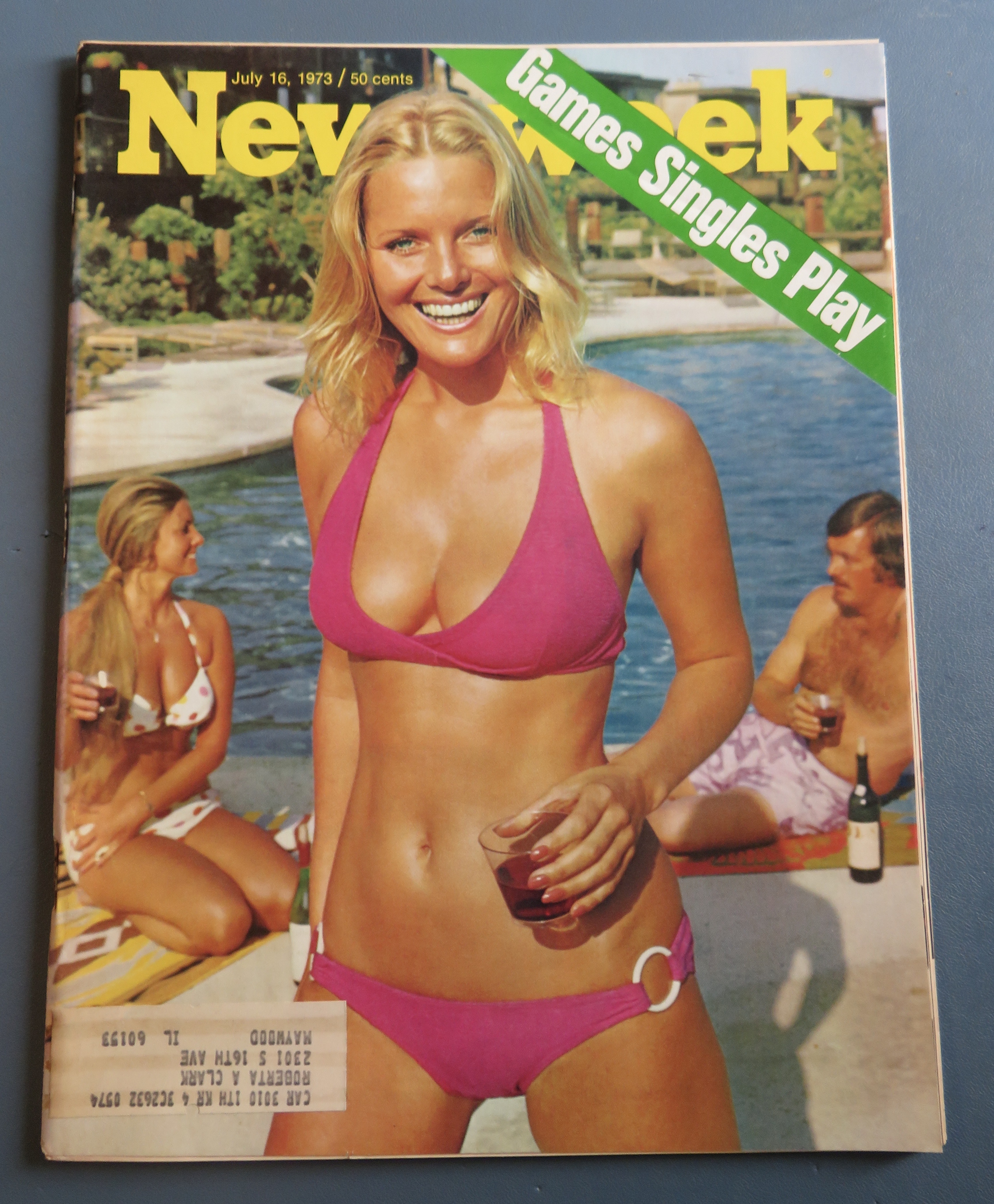 Newsweek Magazine July 16, 1973 Games Singles Play