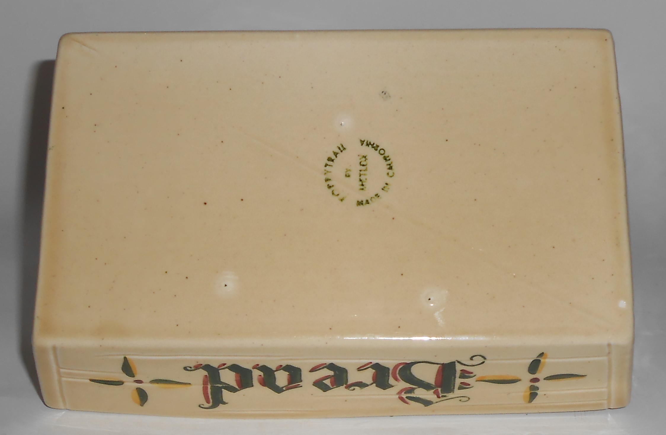 Metlox Pottery Poppy Trail California Provincial Tray