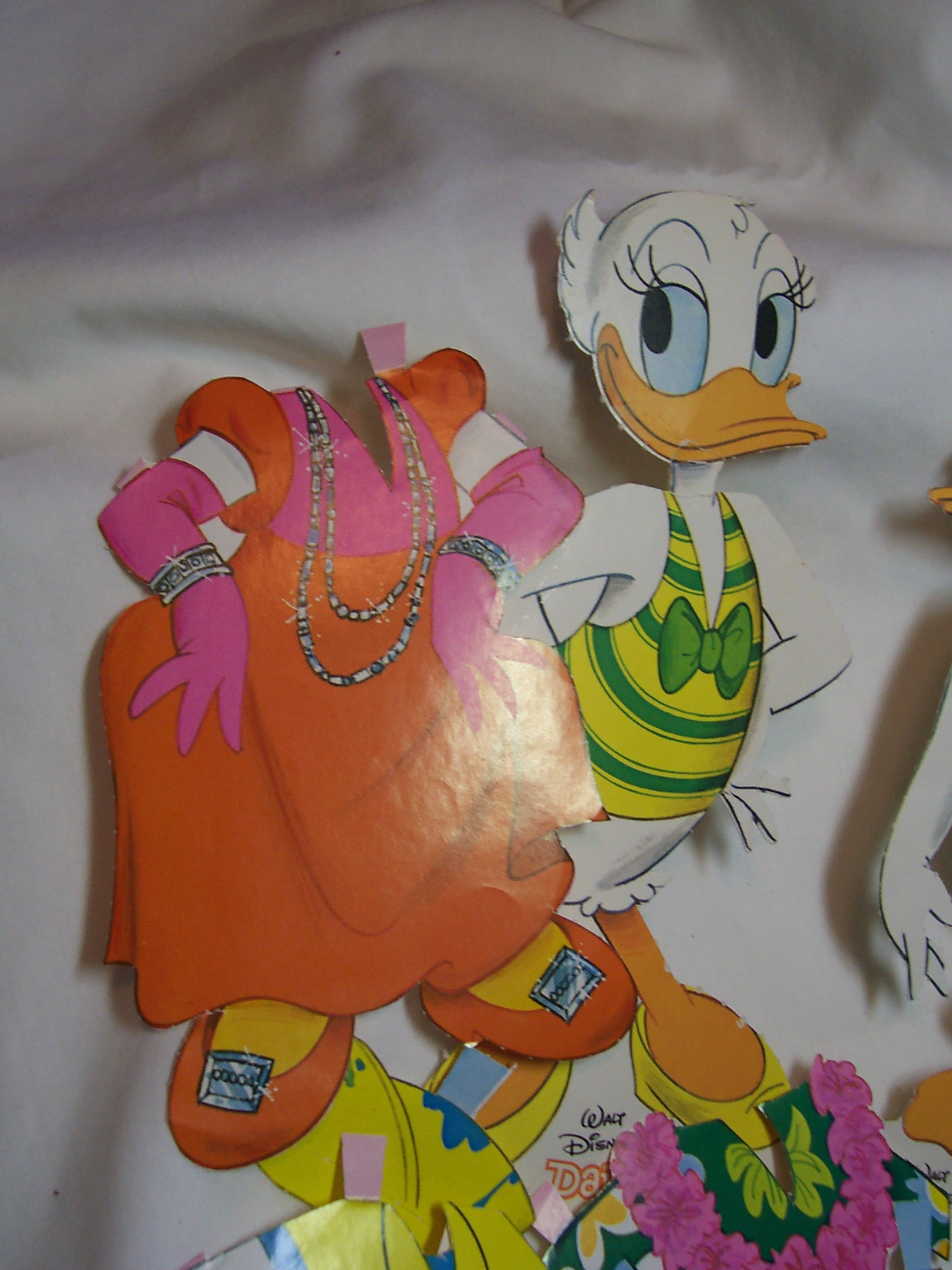 Disney Paper Dolls Donald and Daisy
