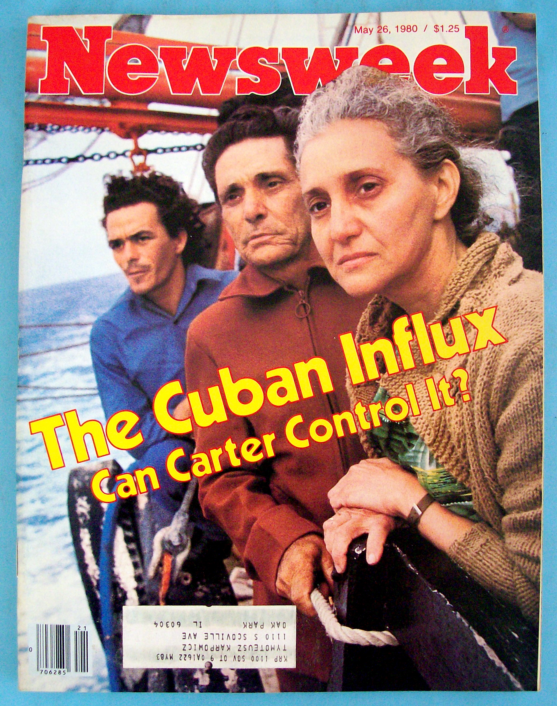 Newsweek Magazine - May 26, 1980 - Cuban Influx