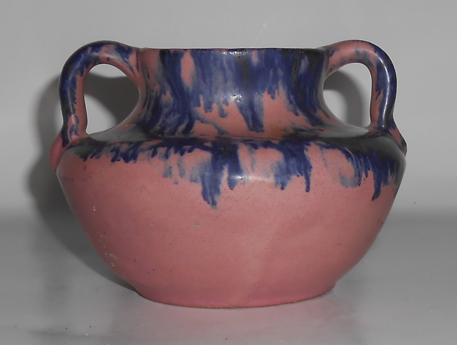Cliftwood Art Pottery 2-Handle Duotone Vase
