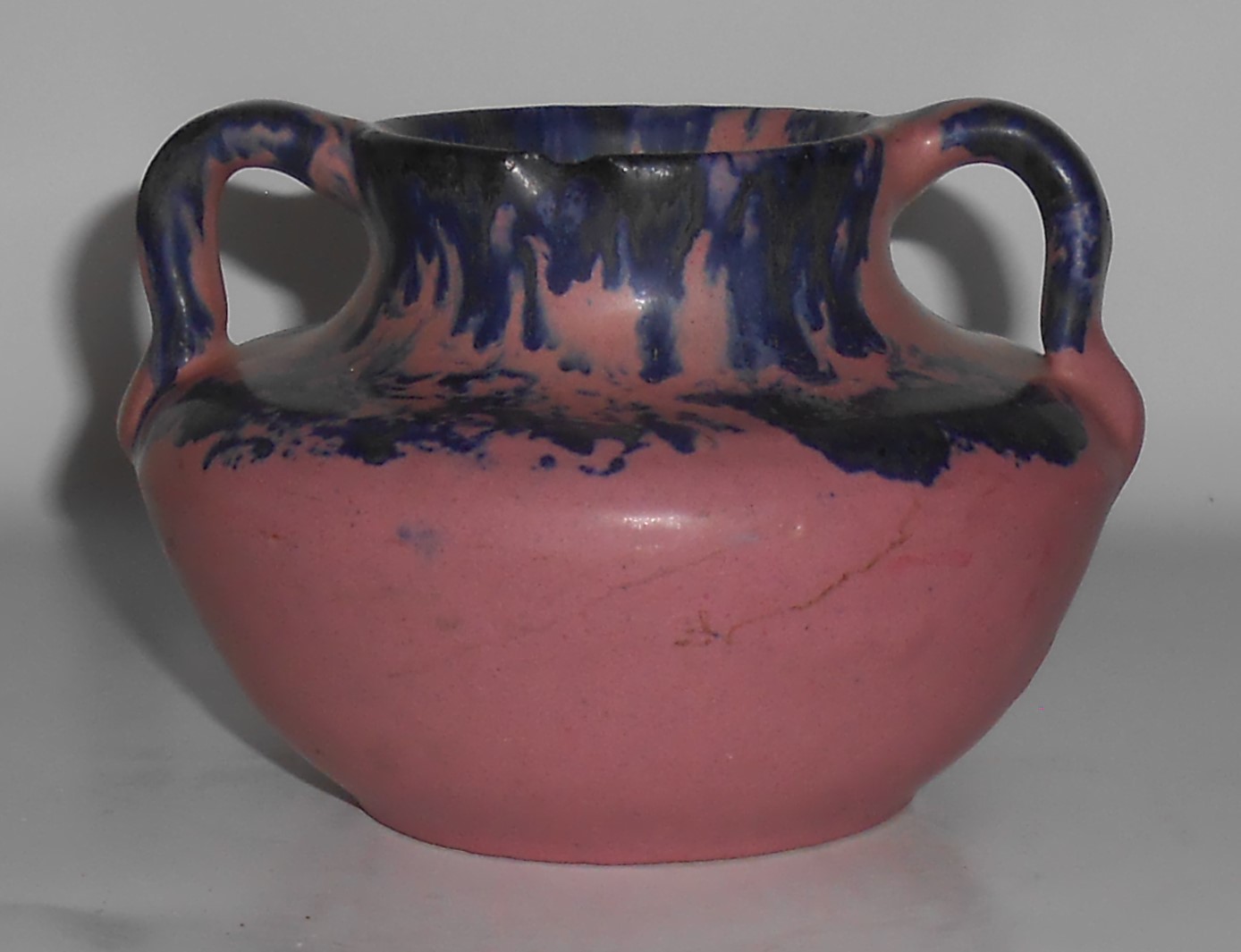 Cliftwood Art Pottery 2-Handle Duotone Vase