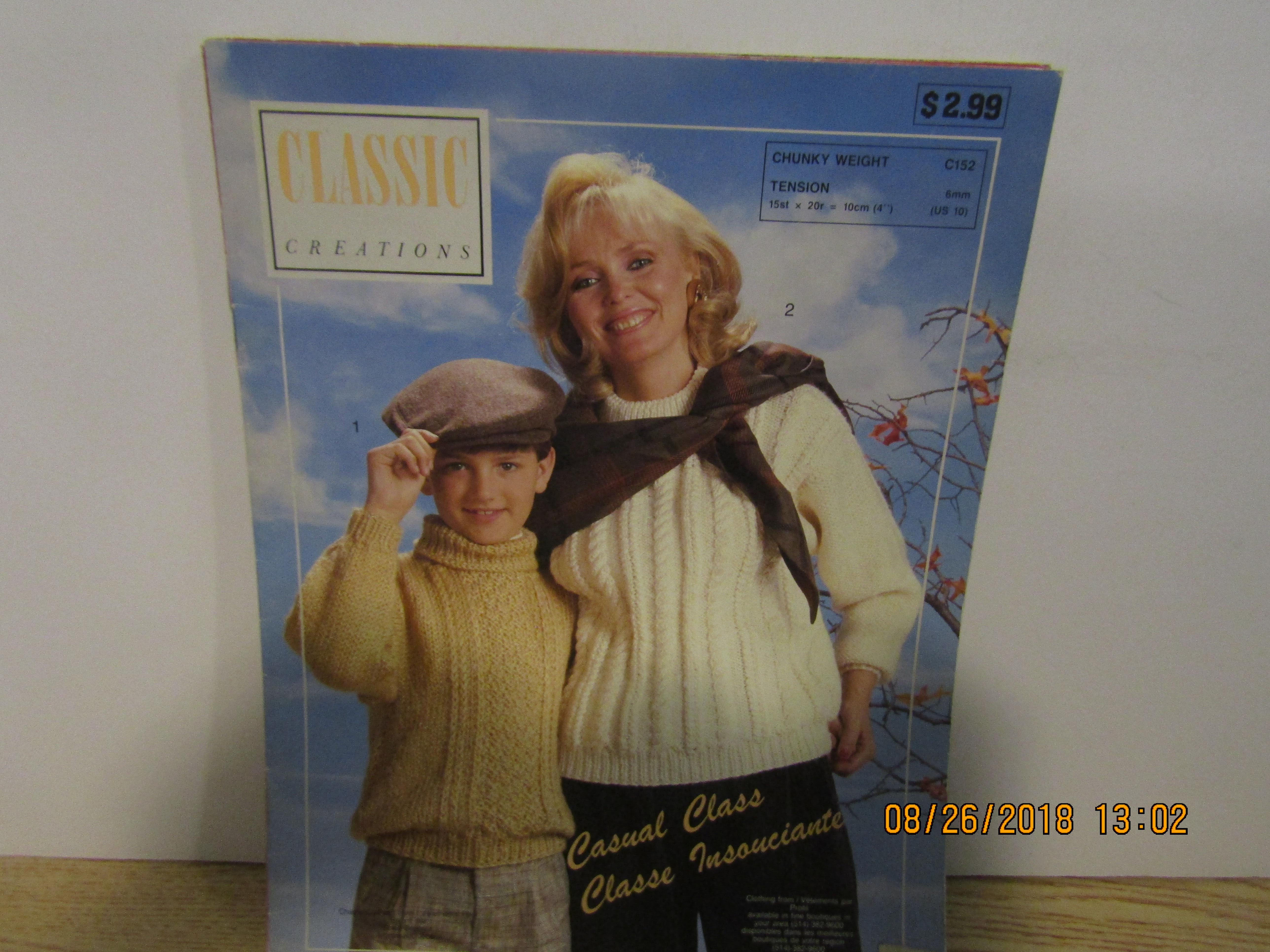 Classic Creations Casual Class Classe Insouciante #152