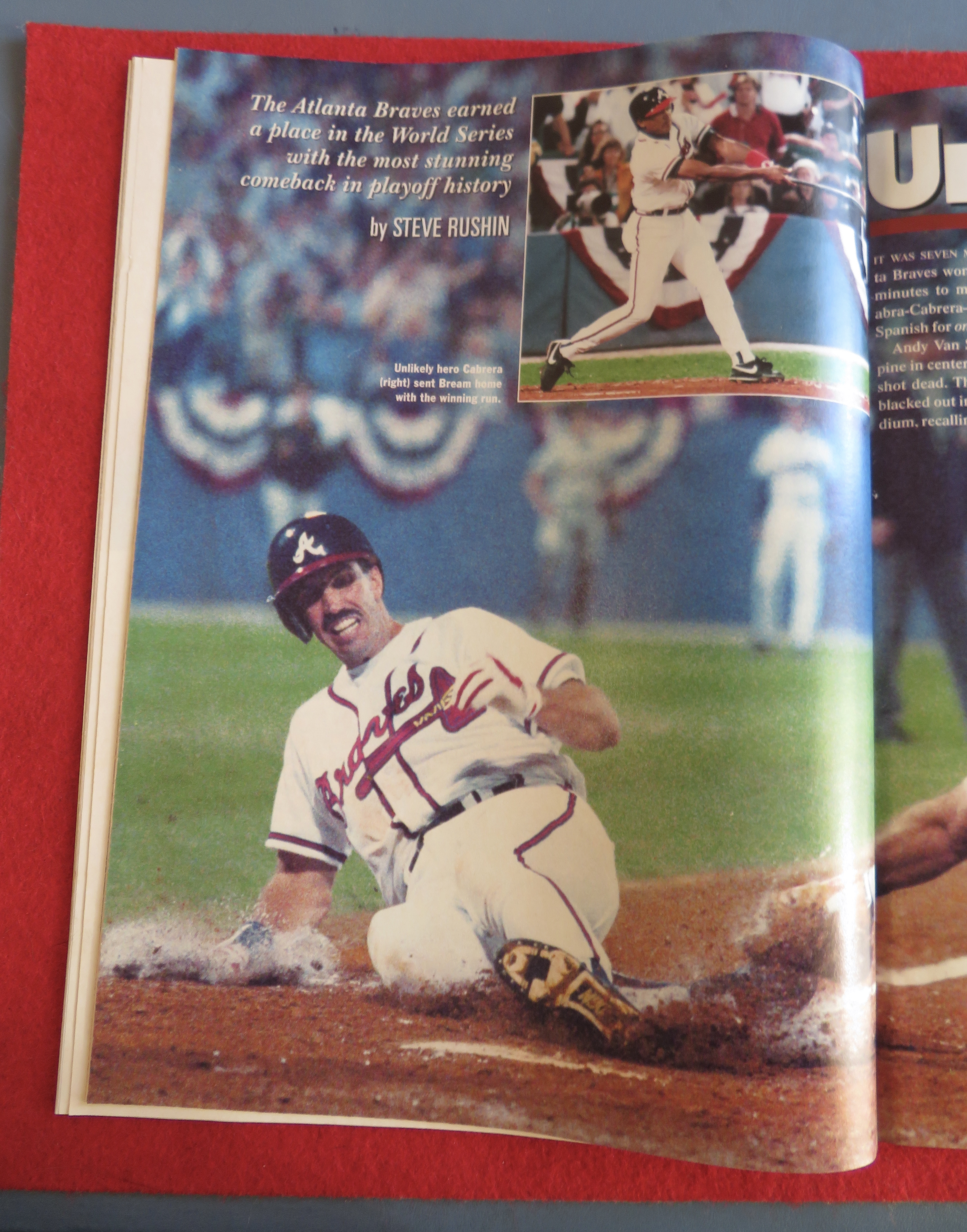 Sports Illustrated October 26, 1992 The World Series