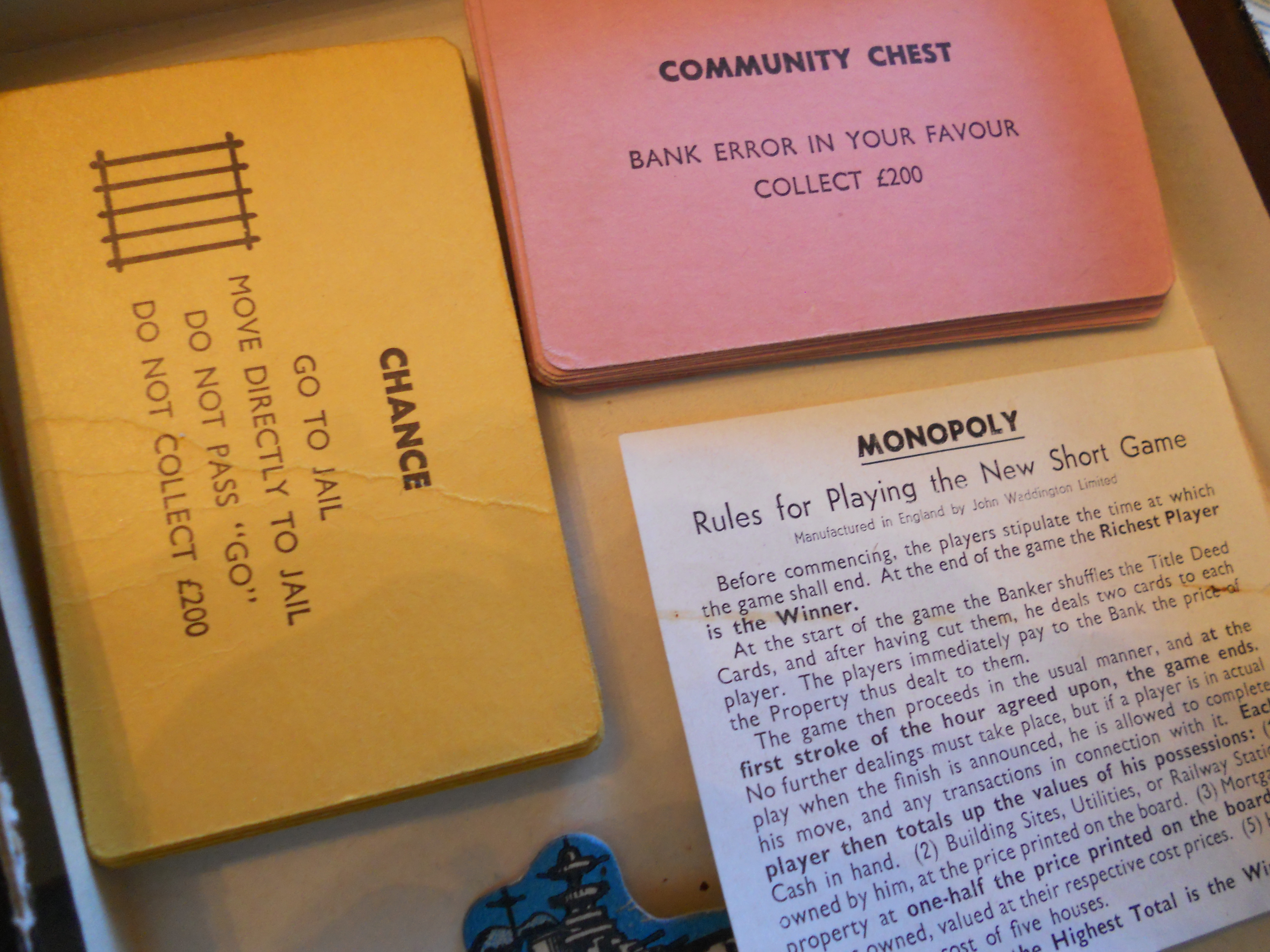Monopoly Game Waddington Great Britain