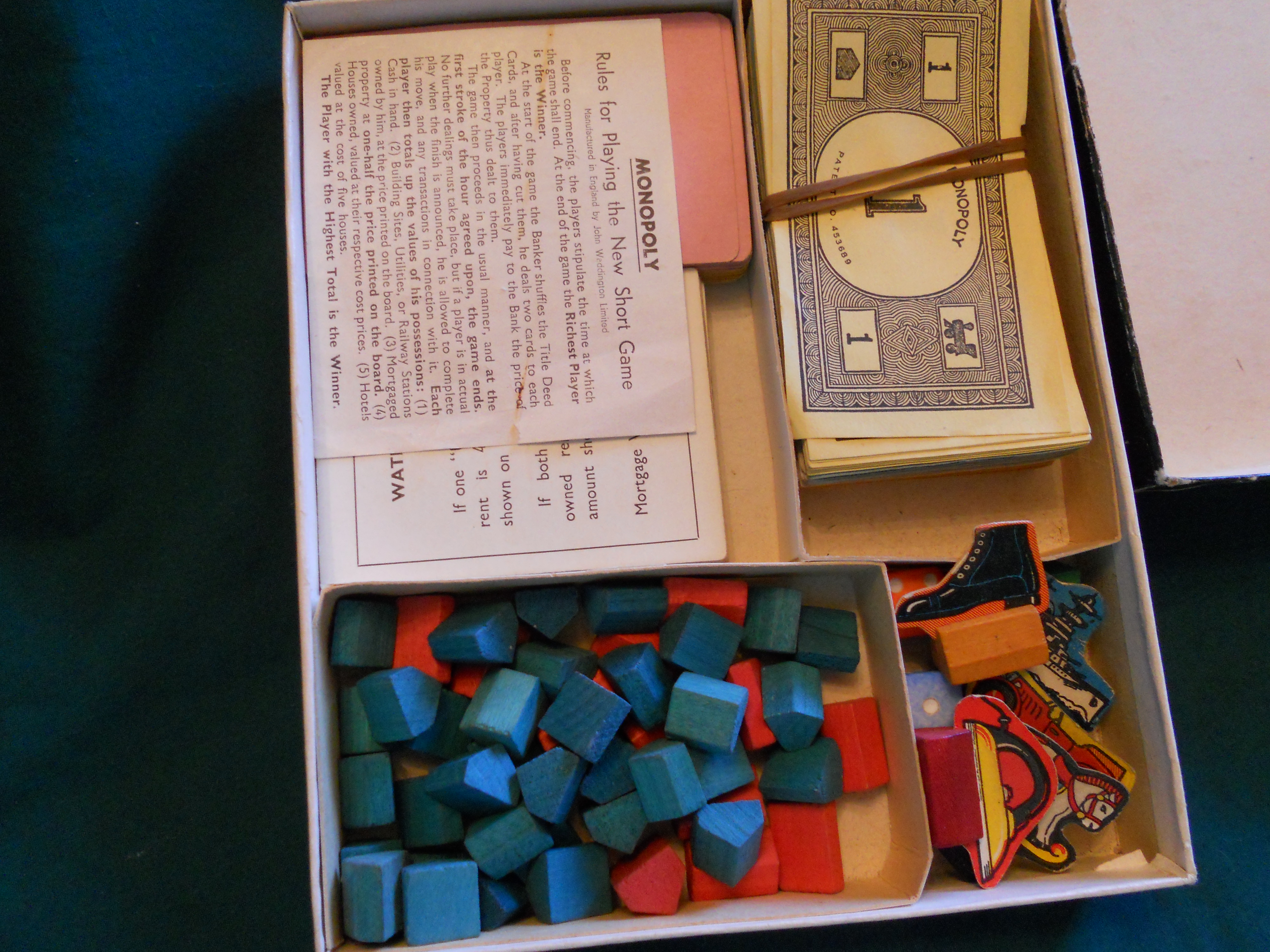 Monopoly Game Waddington Great Britain