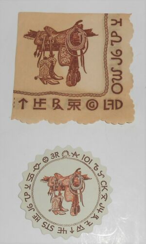 Vintage Wallace China Restaurant Ware Westward Ho Rodeo