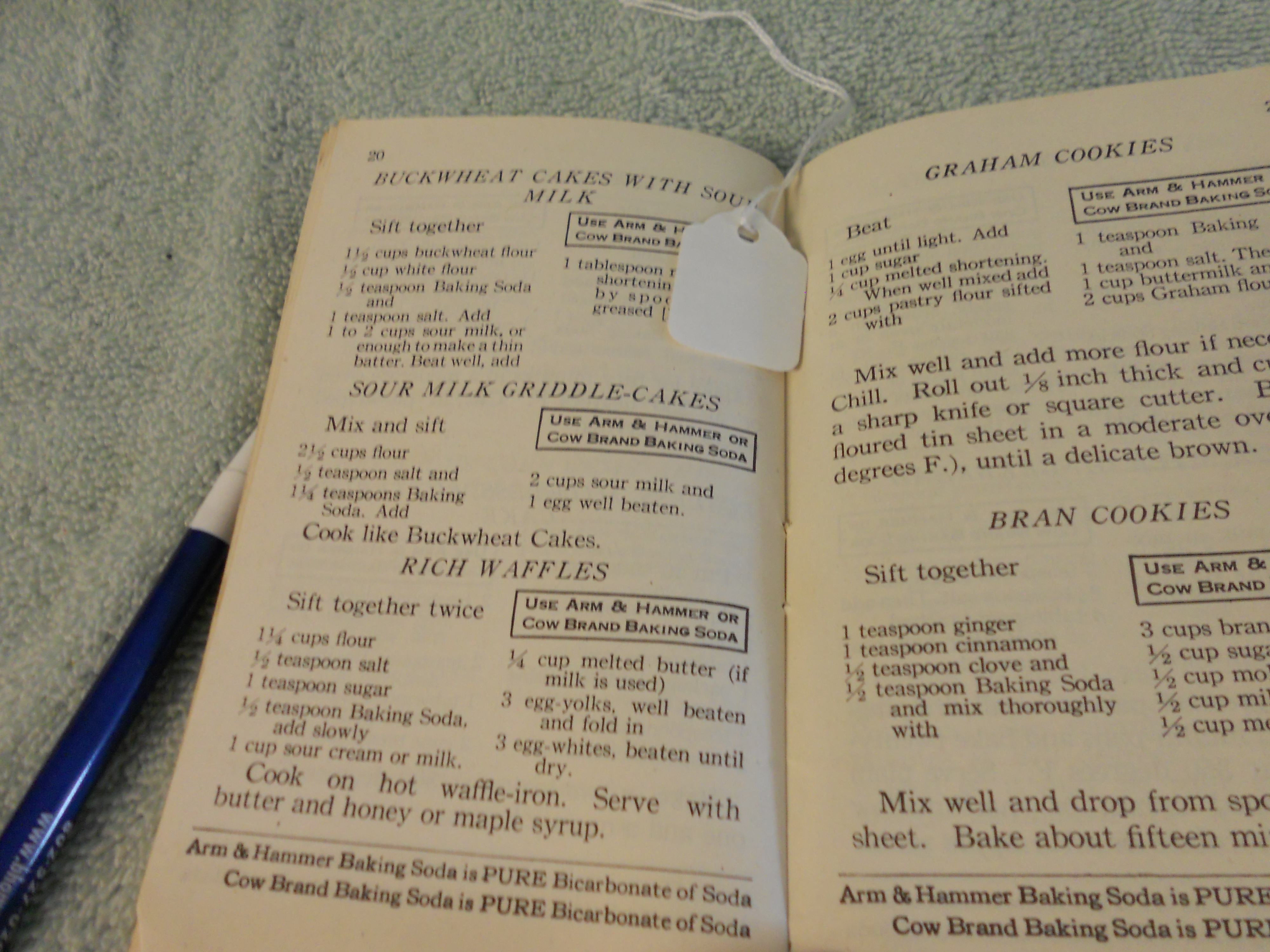 Good Things to Eat Arm & Hammer Baking Soda