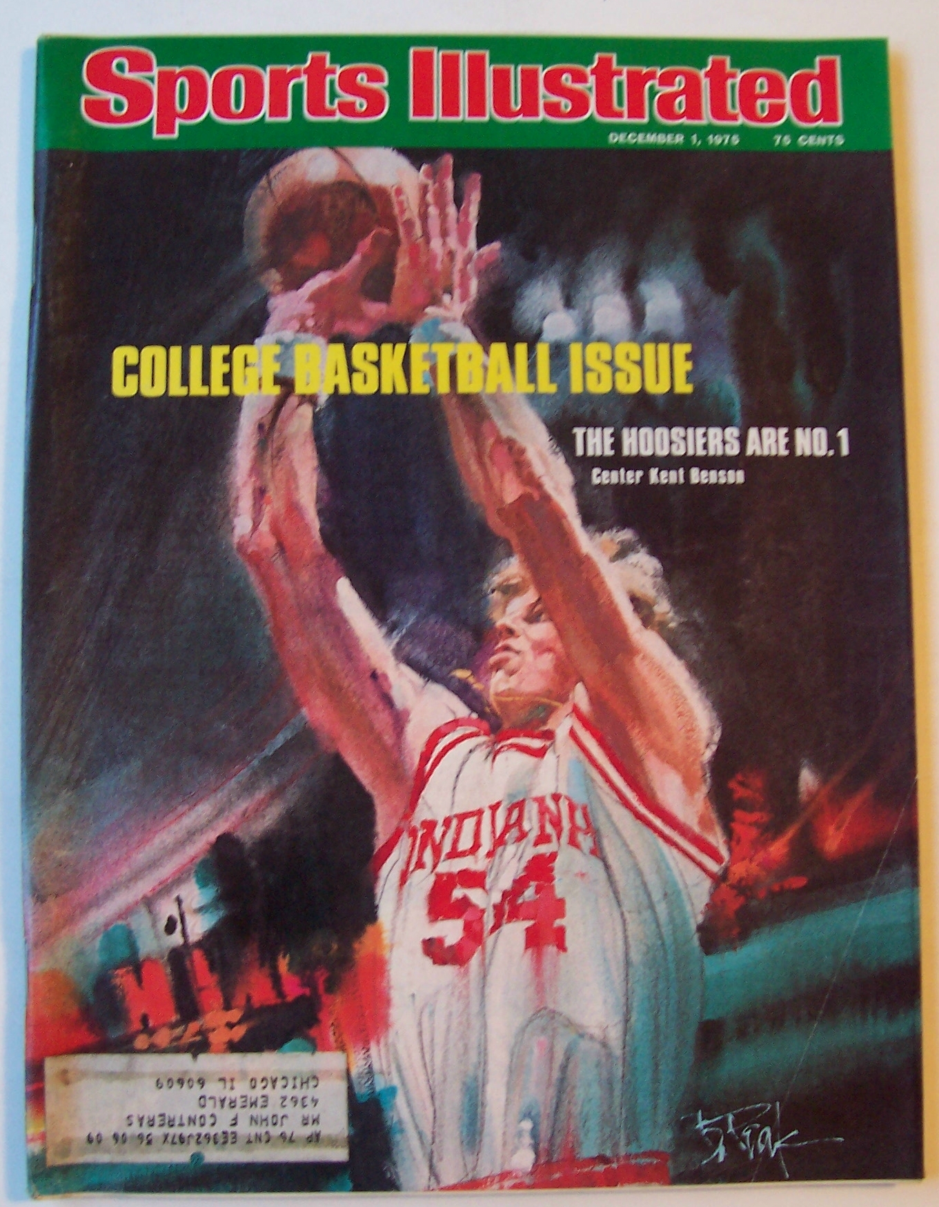 Sports Illustrated Magazine-December 1, 1975-K. Benson