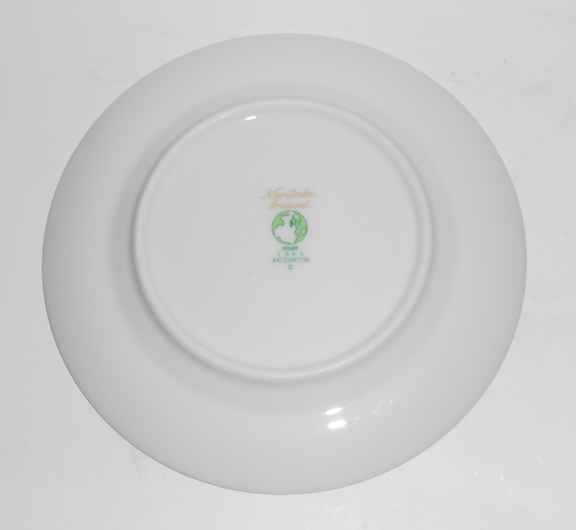 Noritake China Porcelain Platinum 2963 Anticipation Bre
