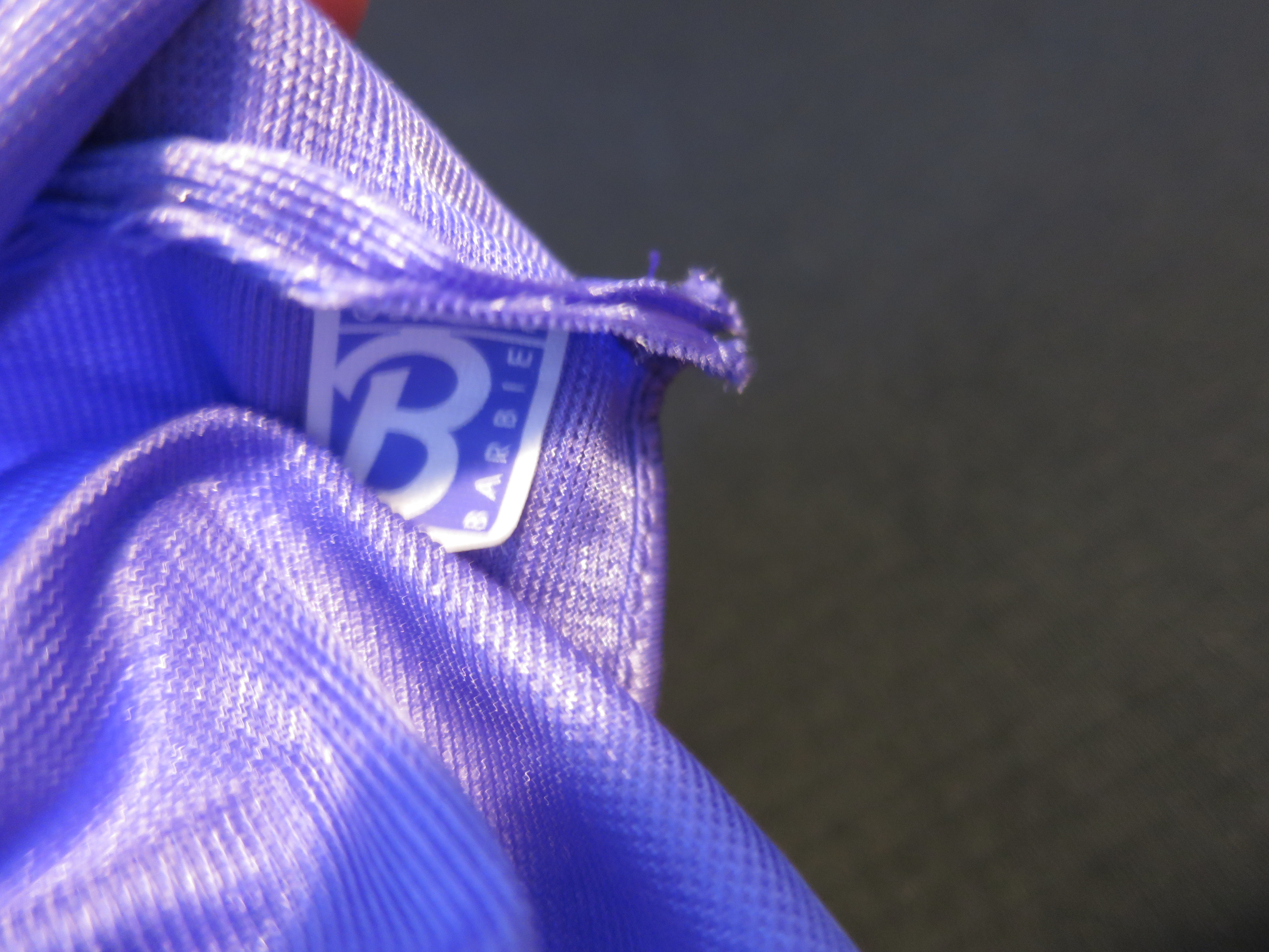 Mattel Barbie Accessories Dress Purple Party Dress Tagged 1990s