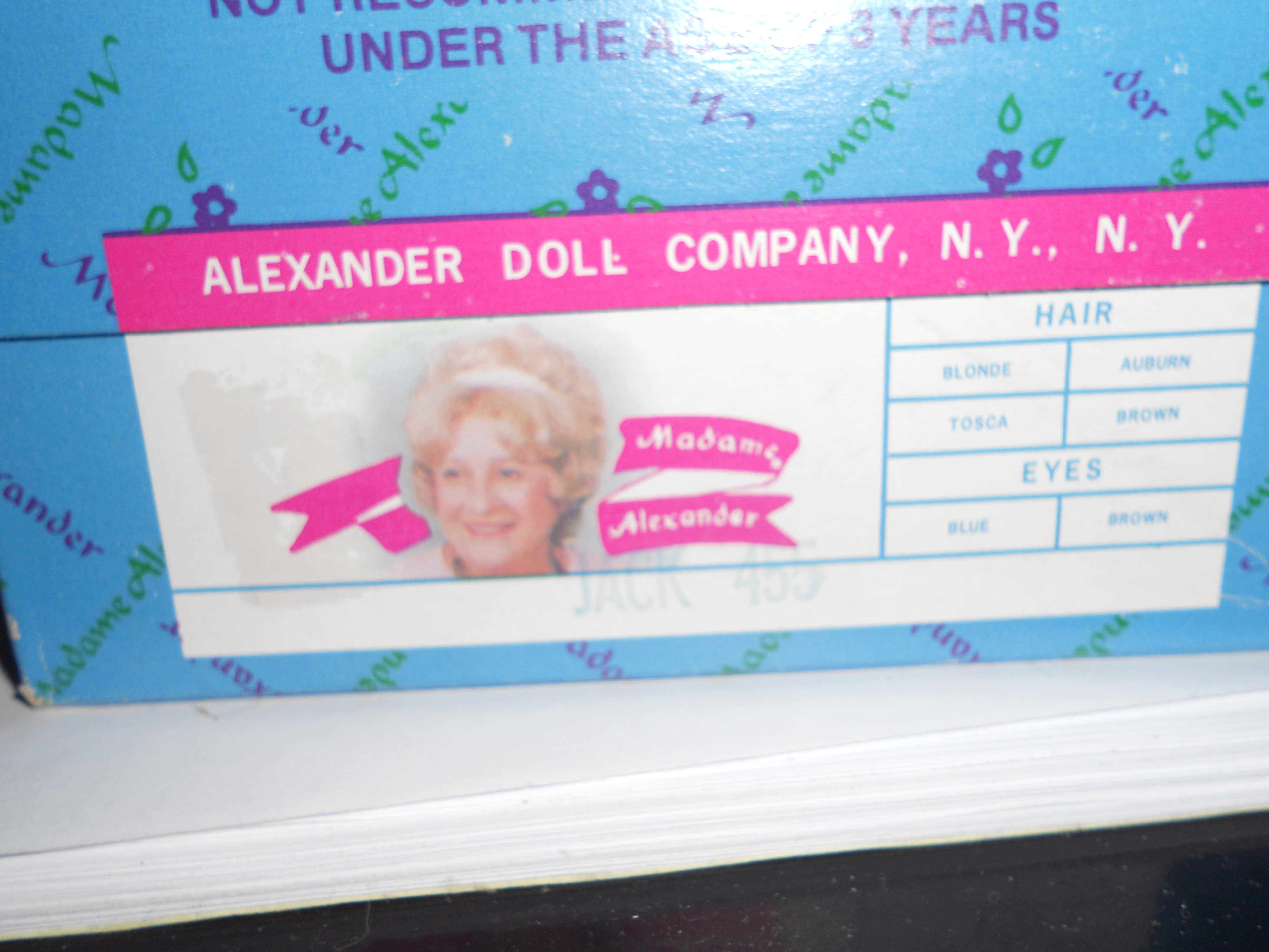 Madame Alexander Doll Jack in original box