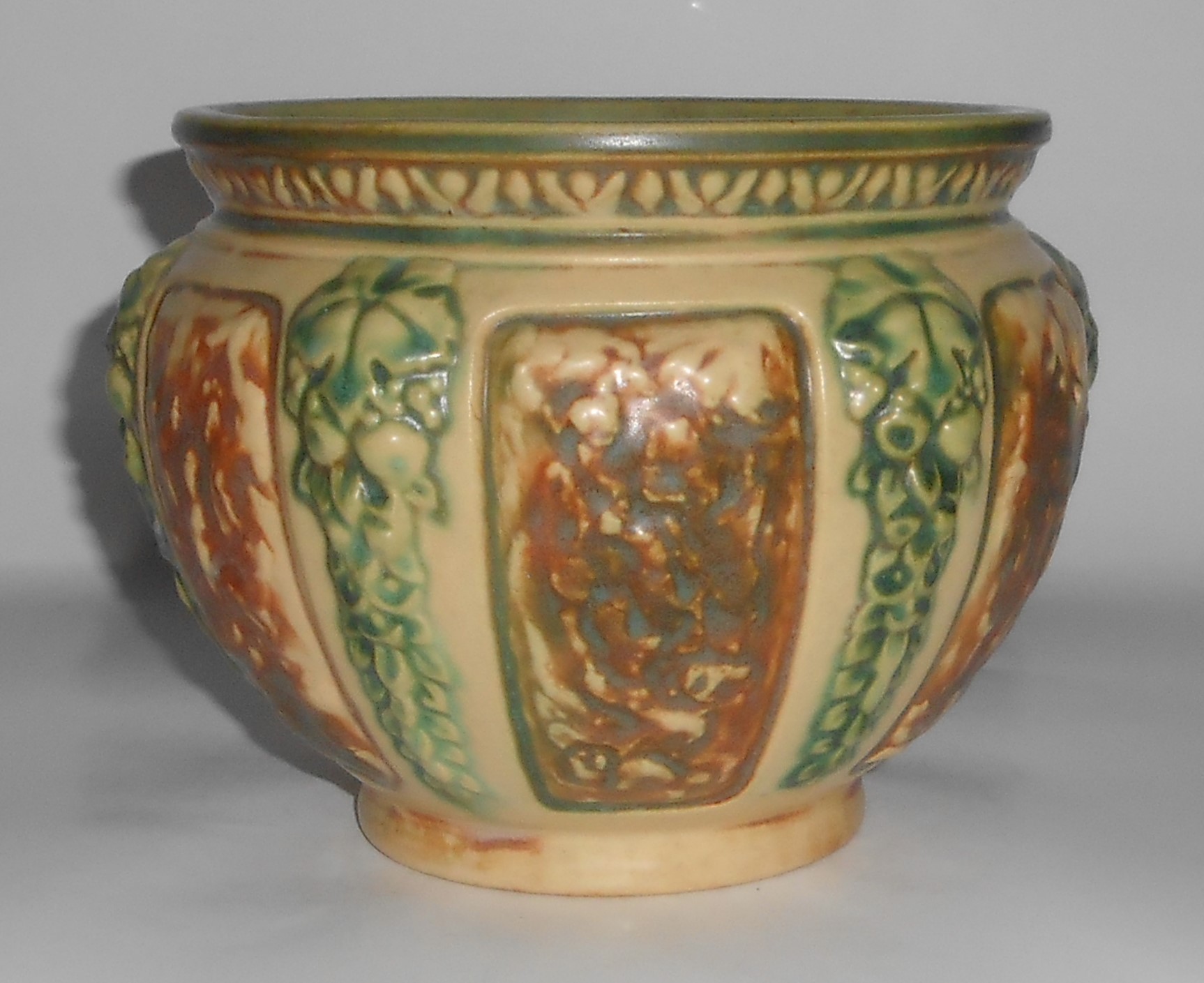 Roseville Pottery Florentine Jardiniere Vase